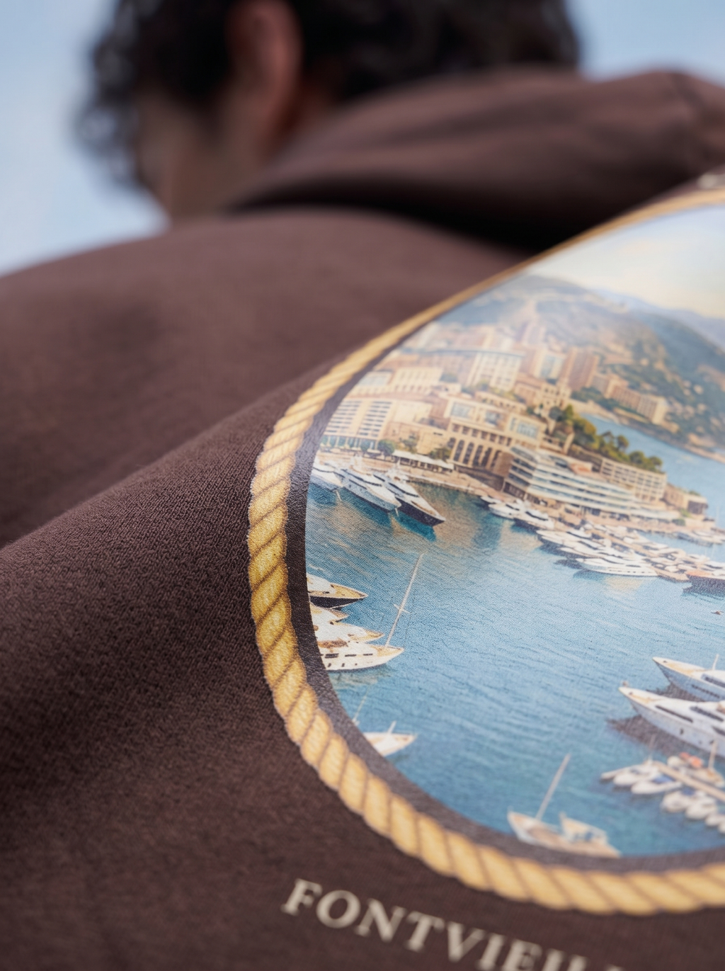 OVERSIZED HOODIE - Monte carlo port hub