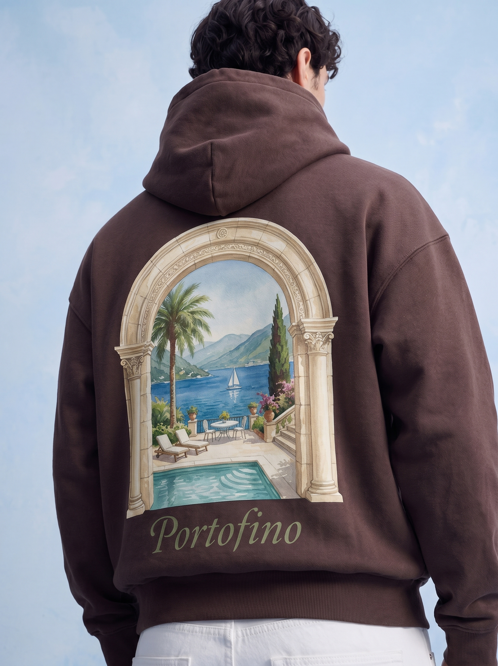 OVERSIZED HOODIE - Portofino