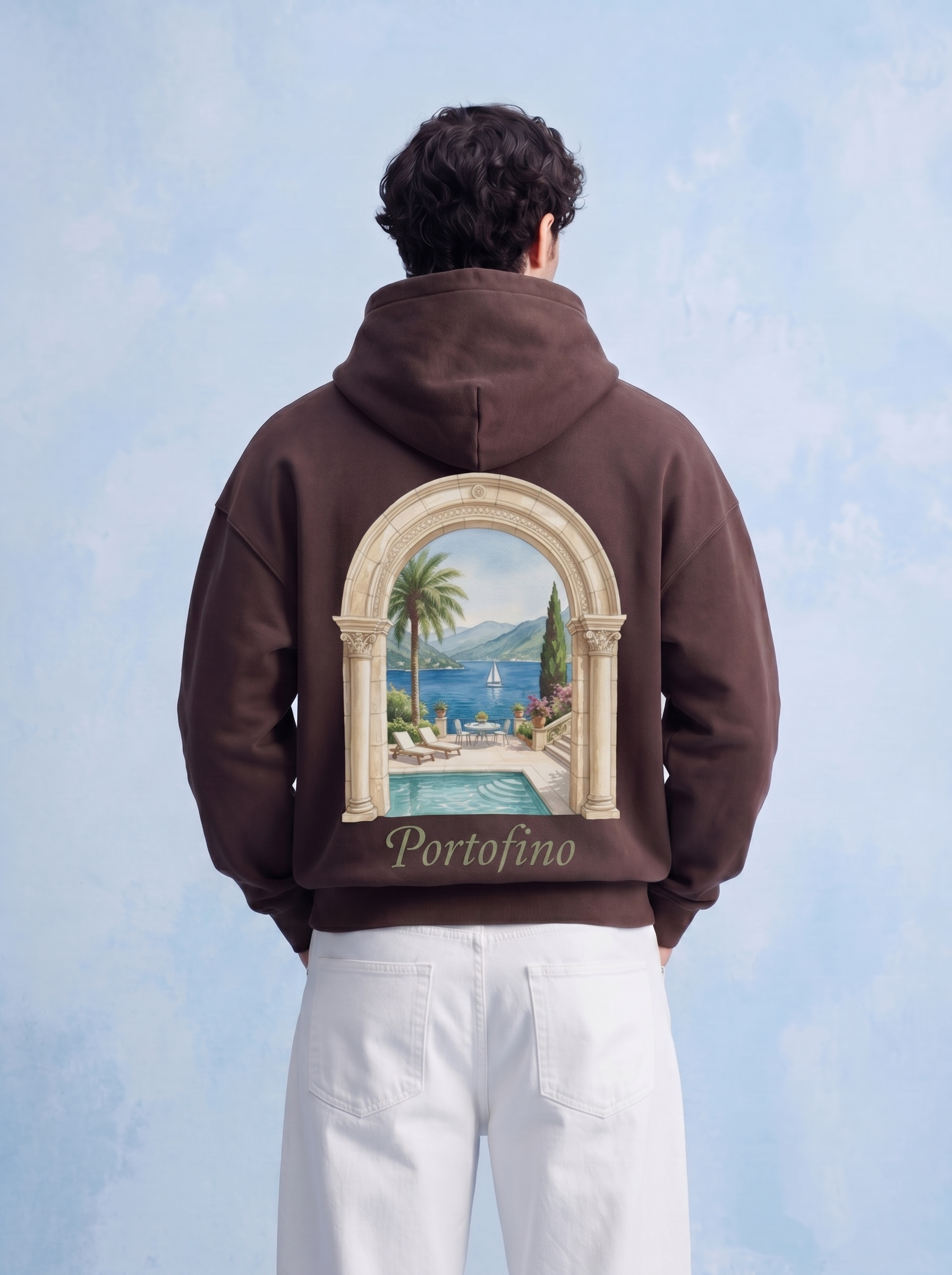 OVERSIZED HOODIE - Portofino