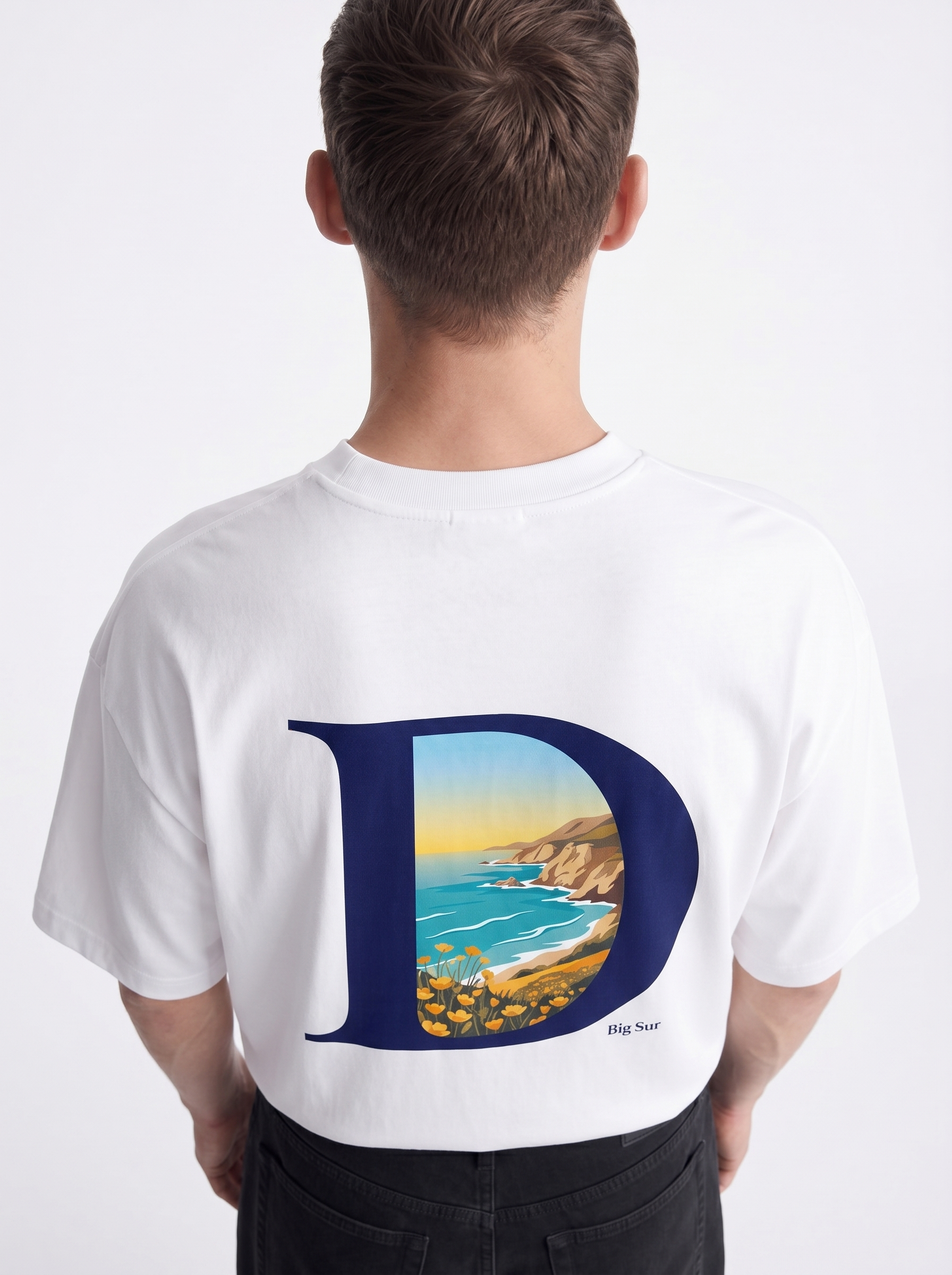 OVERSIZED TEE - Big sur