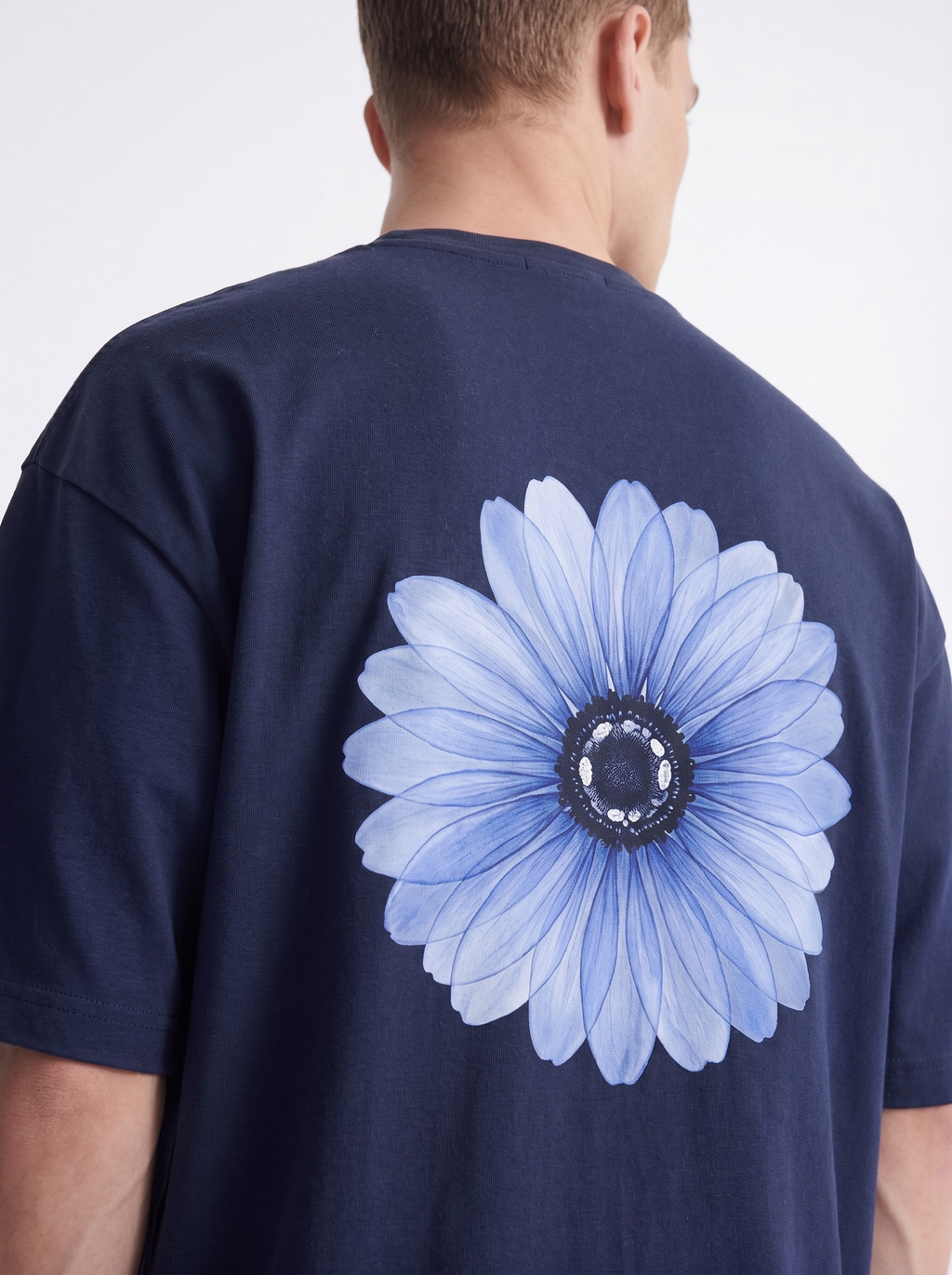 OVERSIZED TEE - Blueberry Bloom