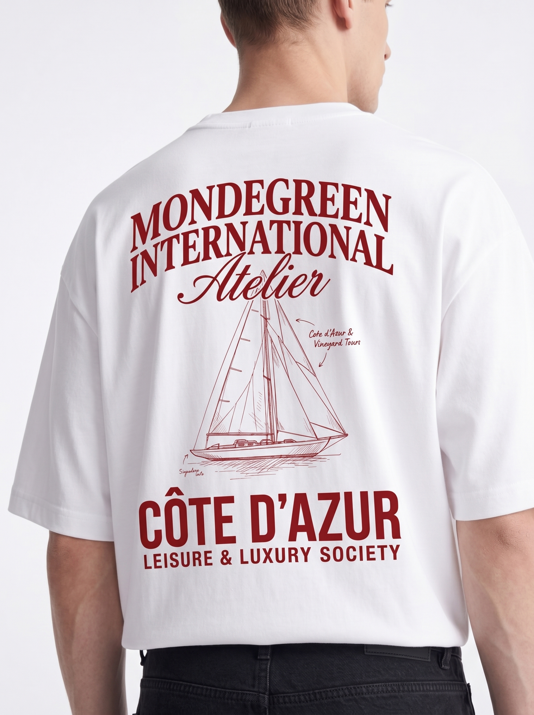 OVERSIZED TEE - Cote Dazur