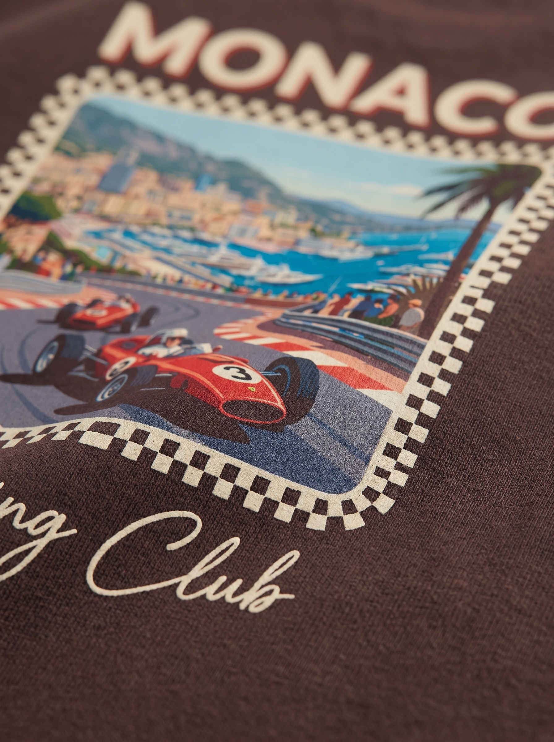 OVERSIZED TEE - Monaco Racing Club