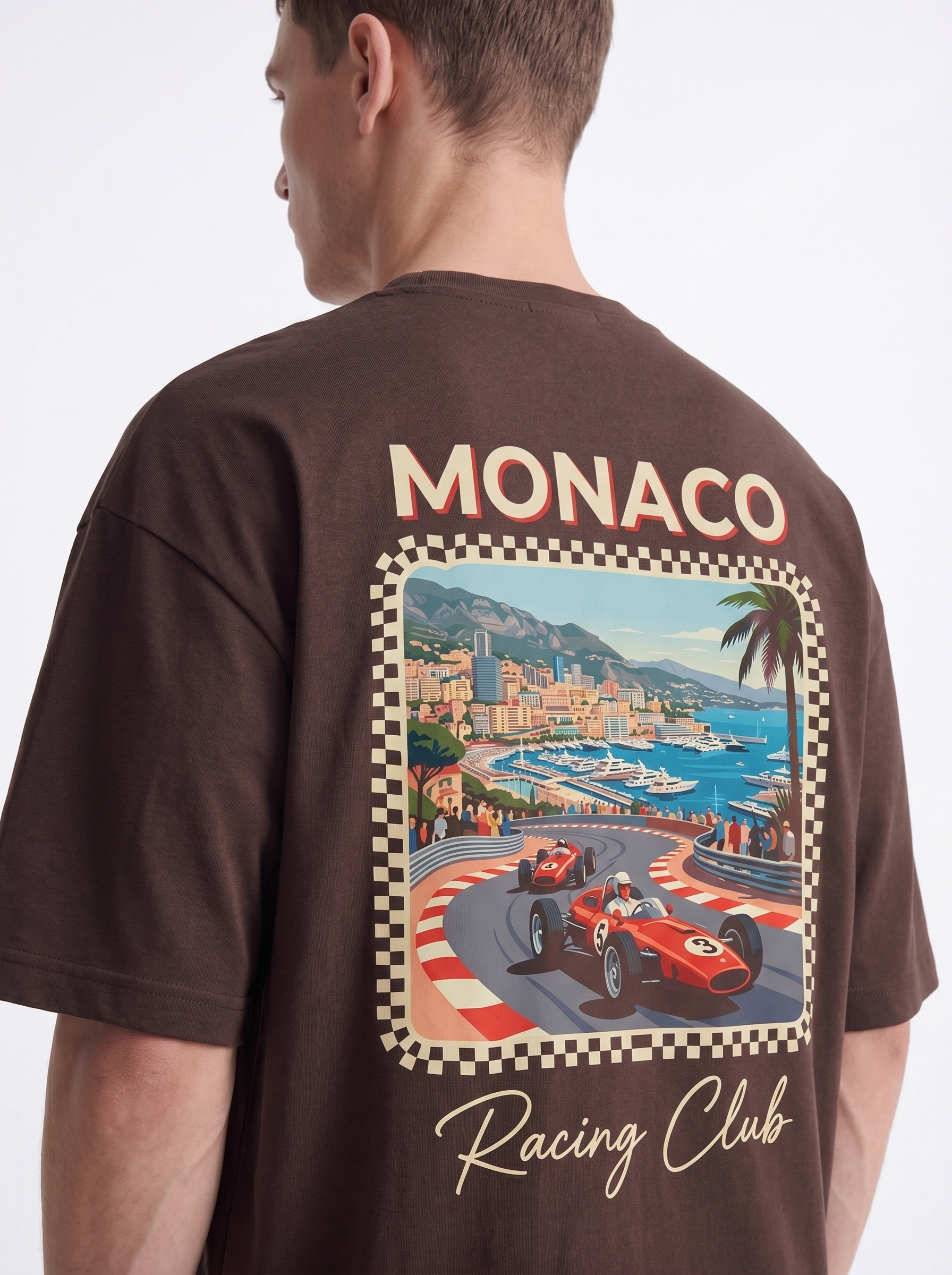 OVERSIZED TEE - Monaco Racing Club