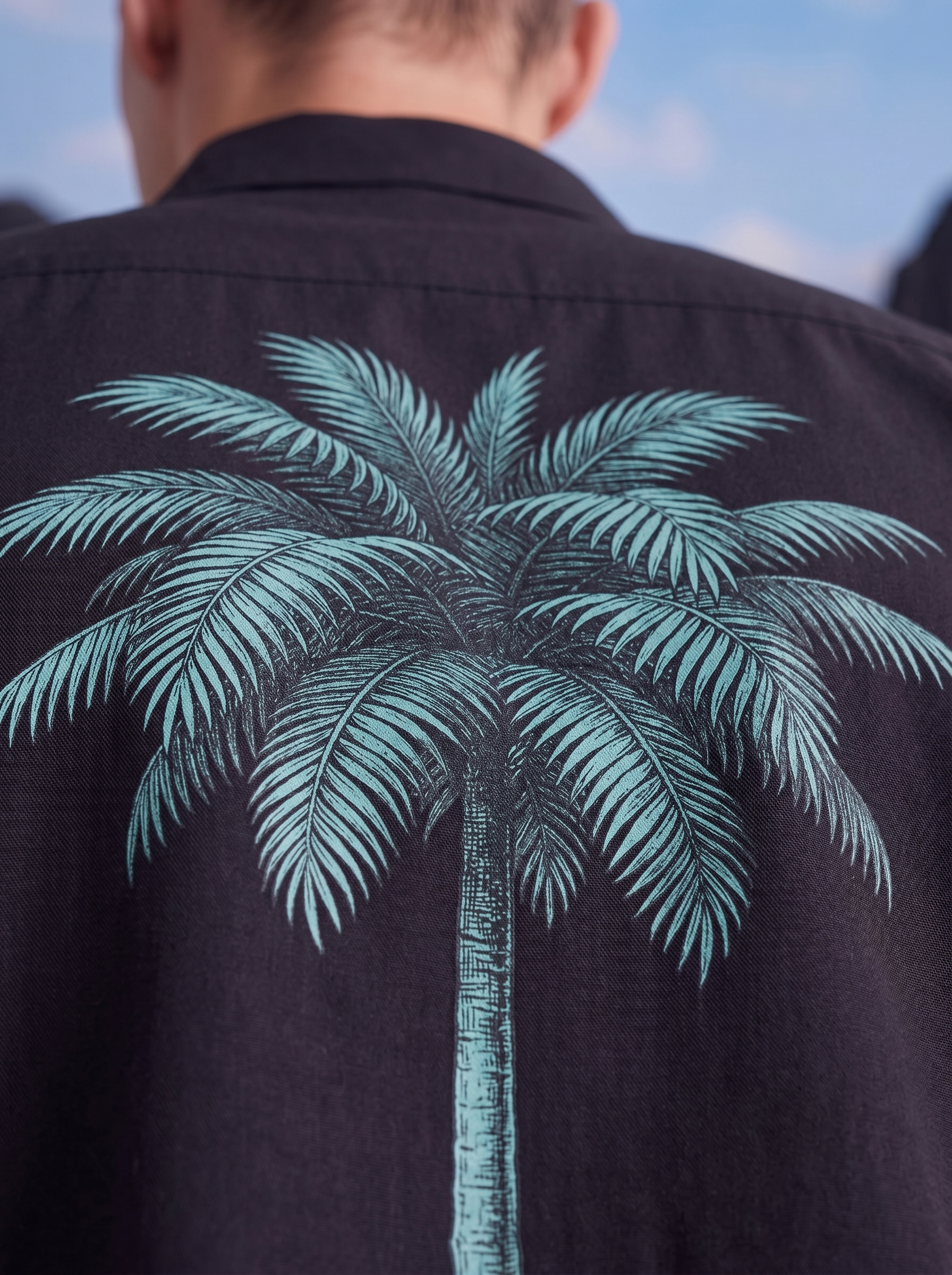 HALF SLEEVE SHIRT - Palm on time