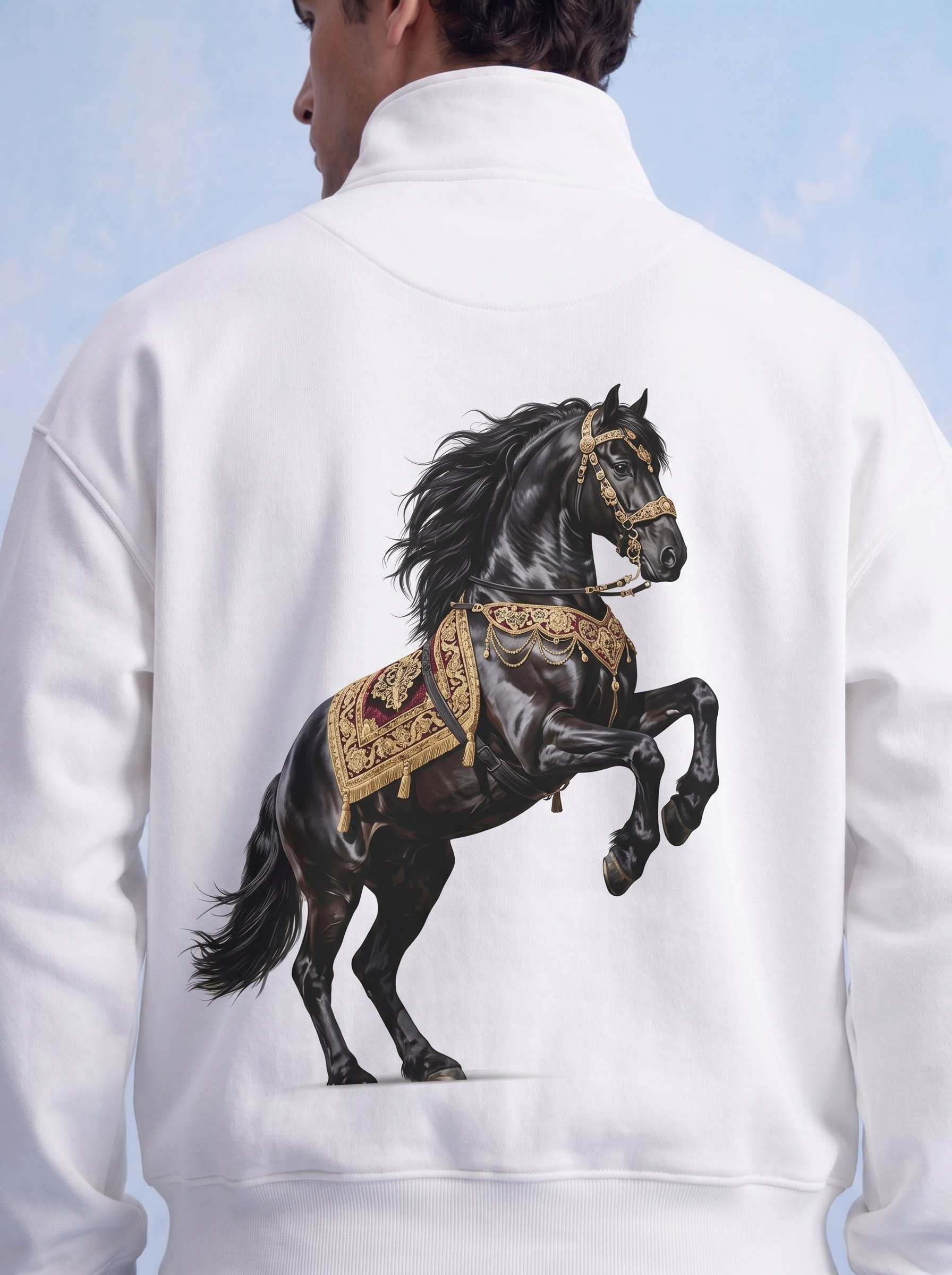 QUARTER ZIP - Stallion rules