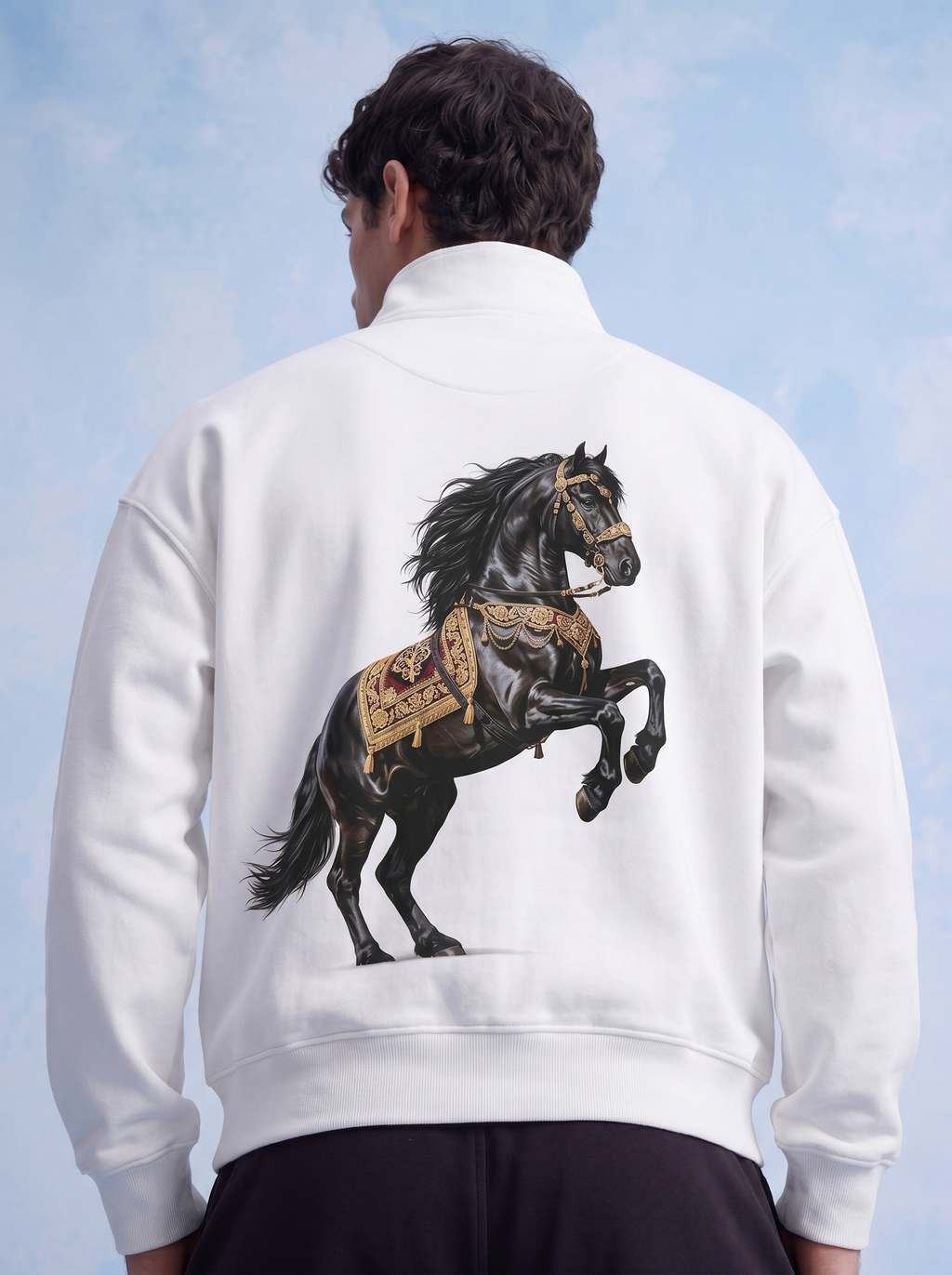 QUARTER ZIP - Stallion rules