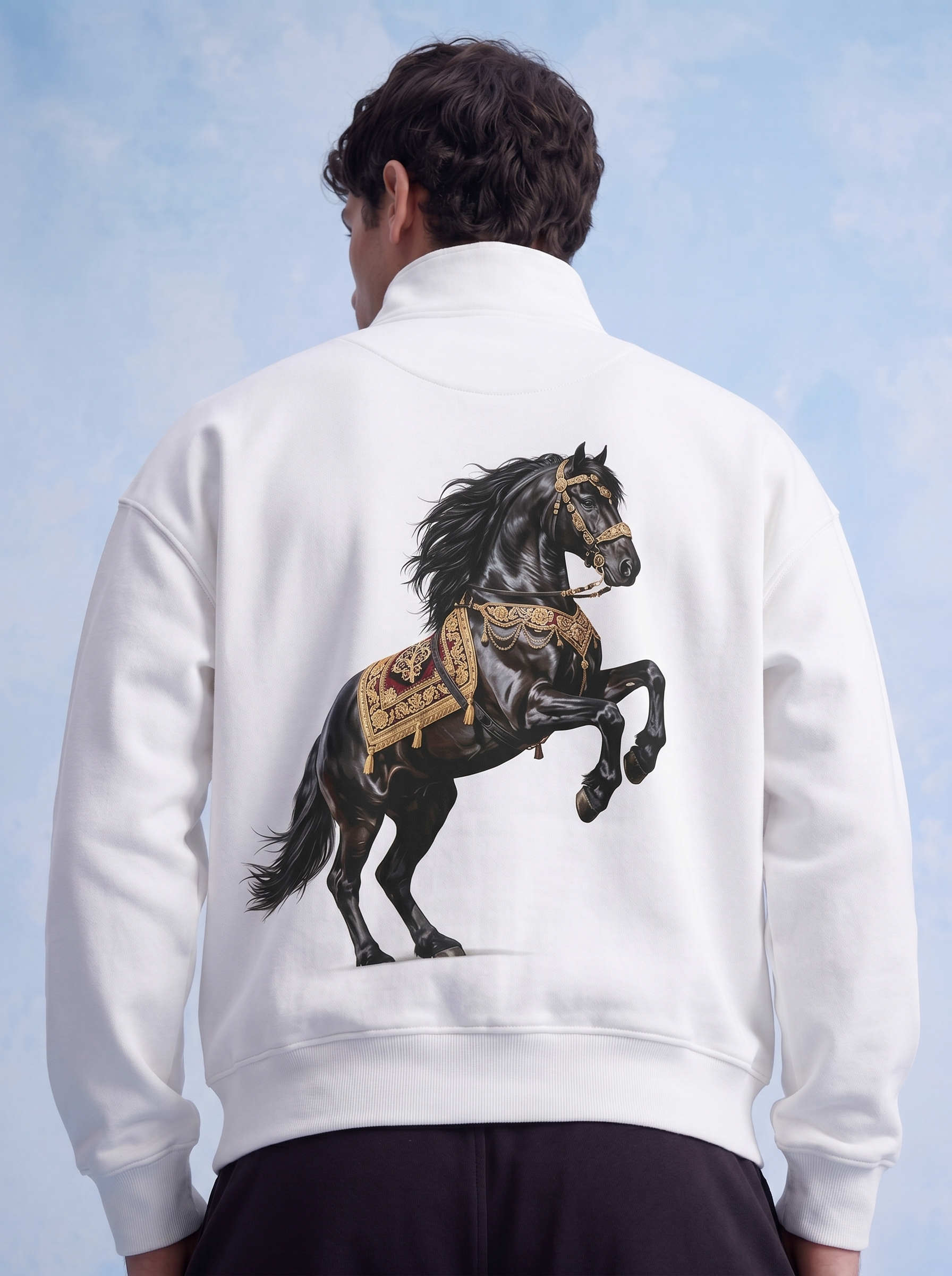 QUARTER ZIP - Stallion rules