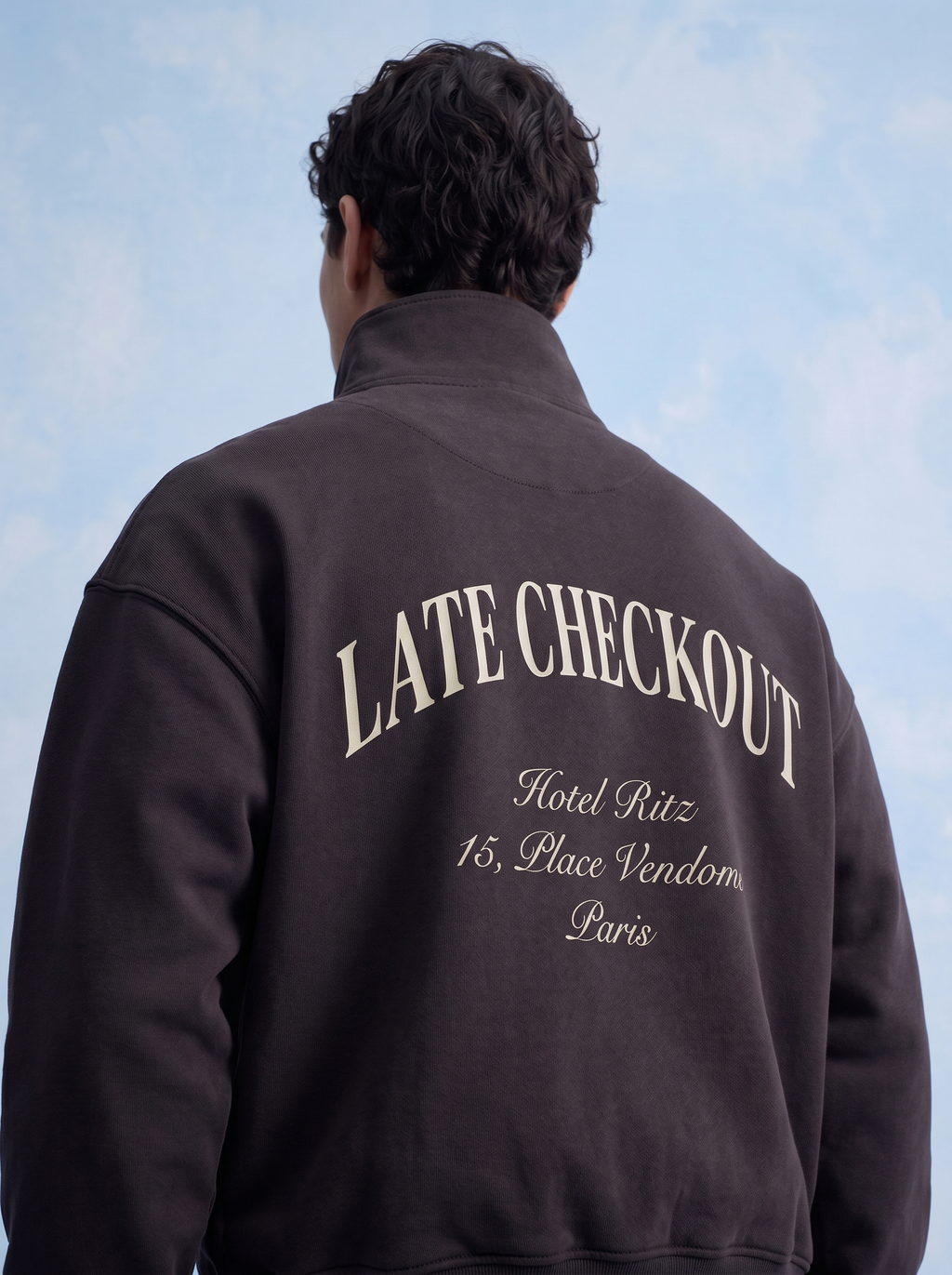 QUARTER ZIP - Late checkout