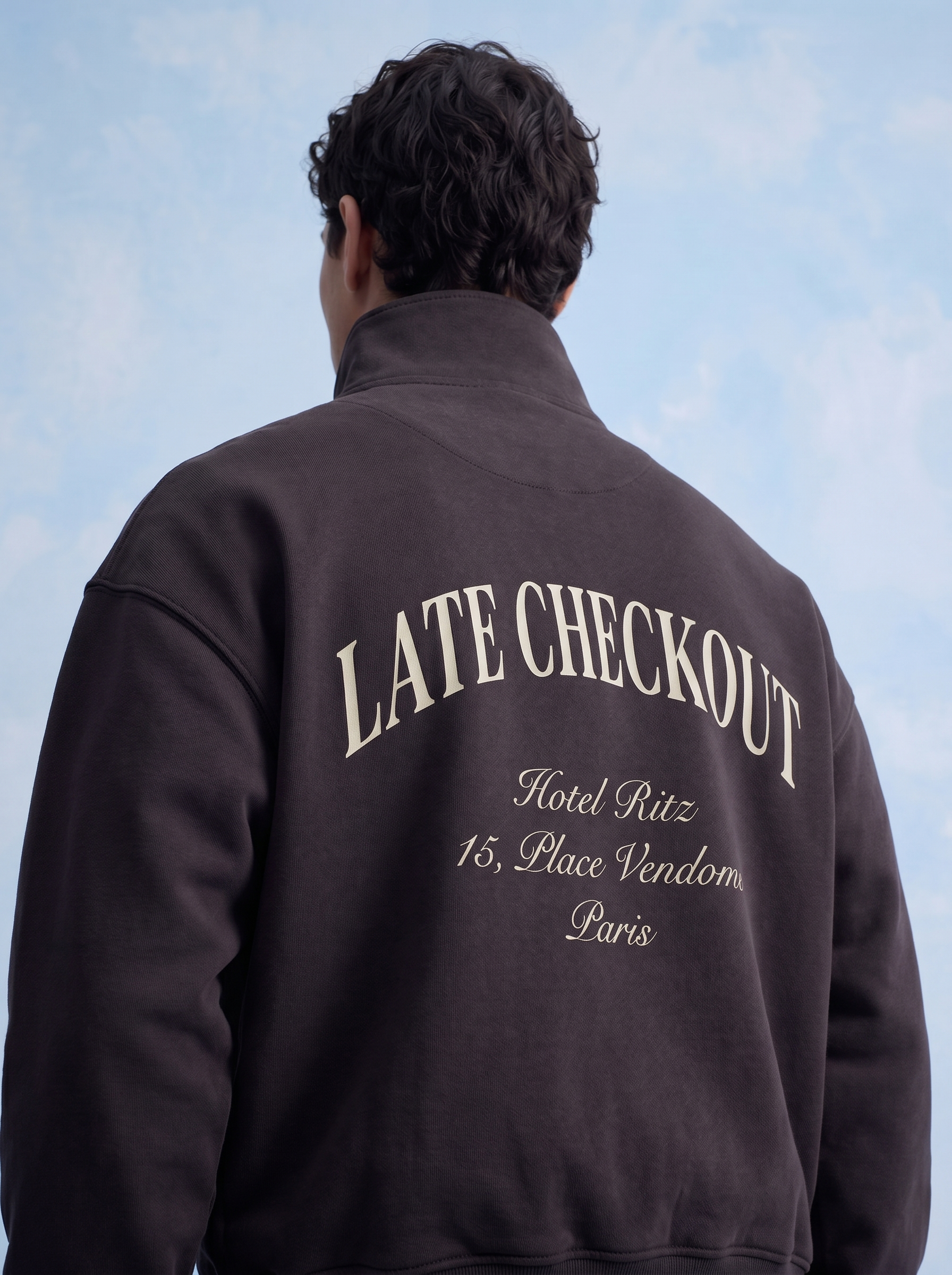 QUARTER ZIP - Late checkout