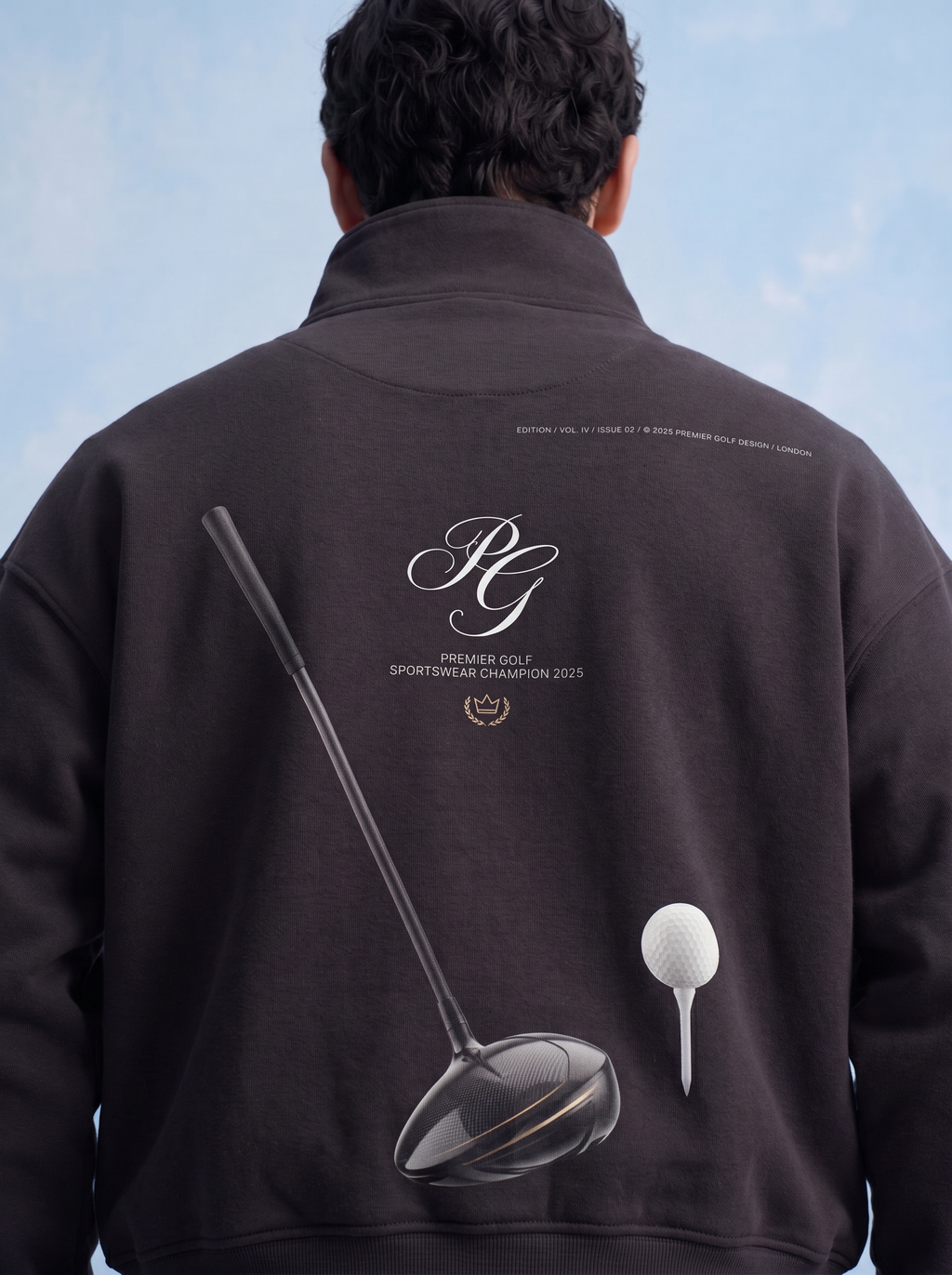 QUARTER ZIP - Golf champ