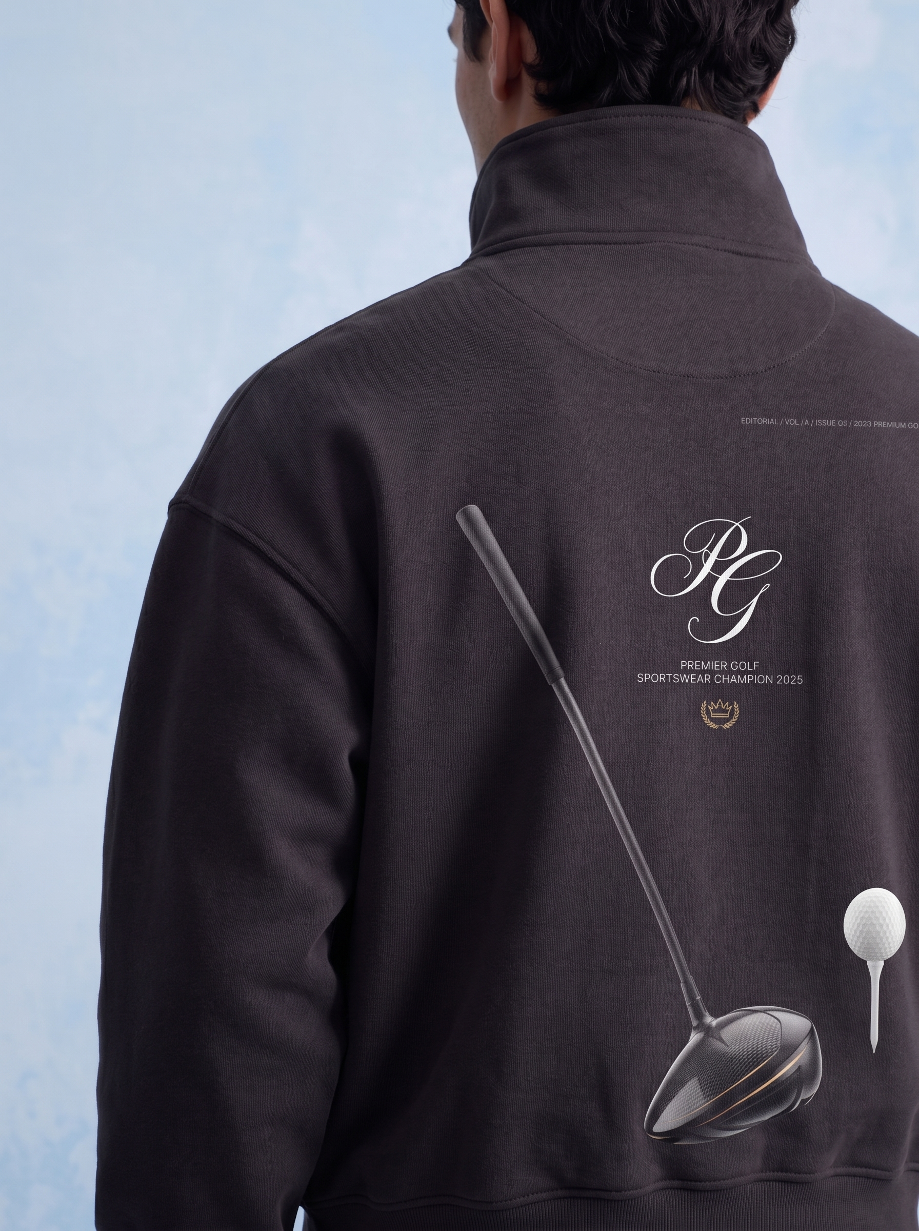 QUARTER ZIP - Golf champ