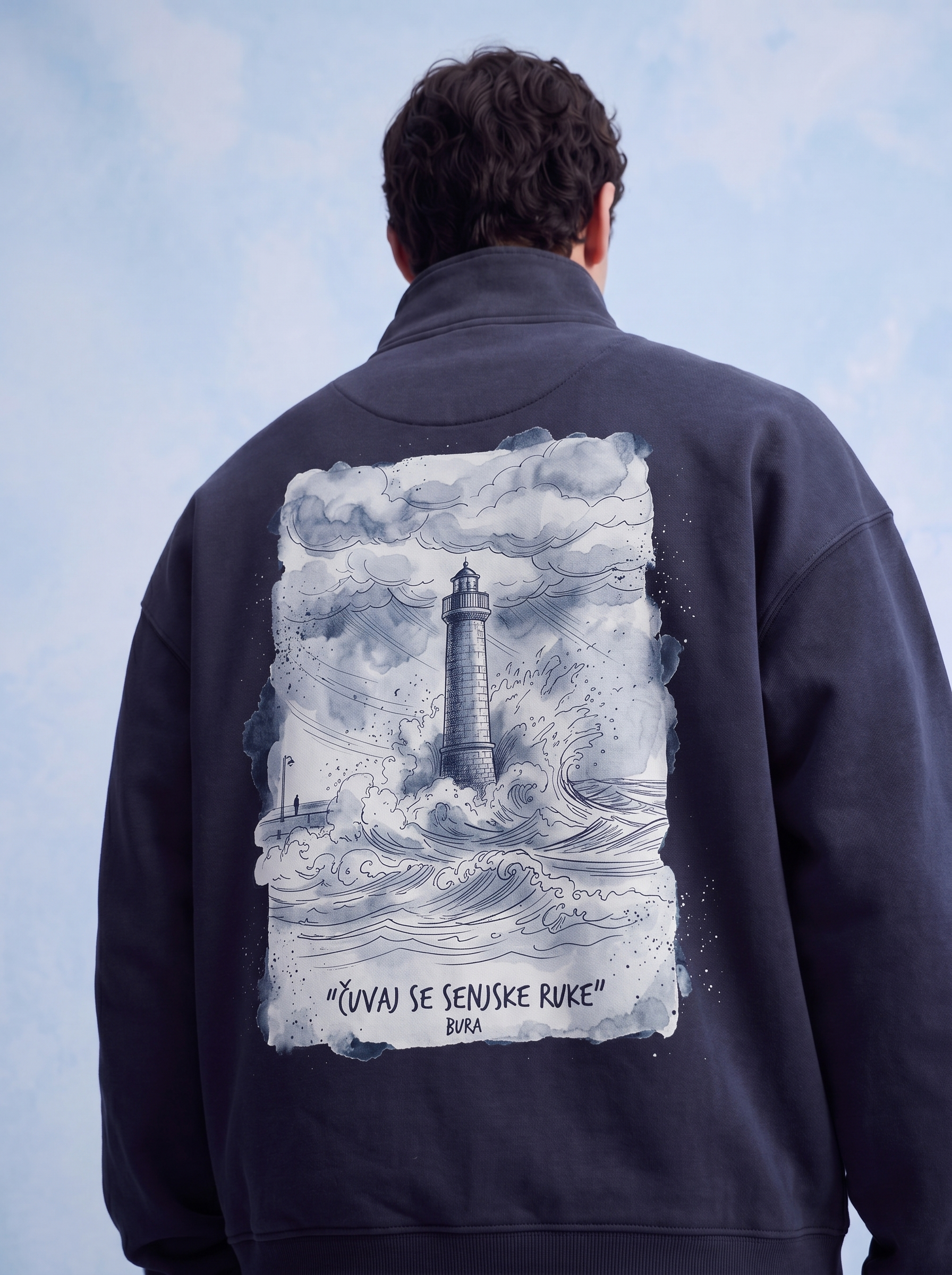 QUARTER ZIP - Cuvas se