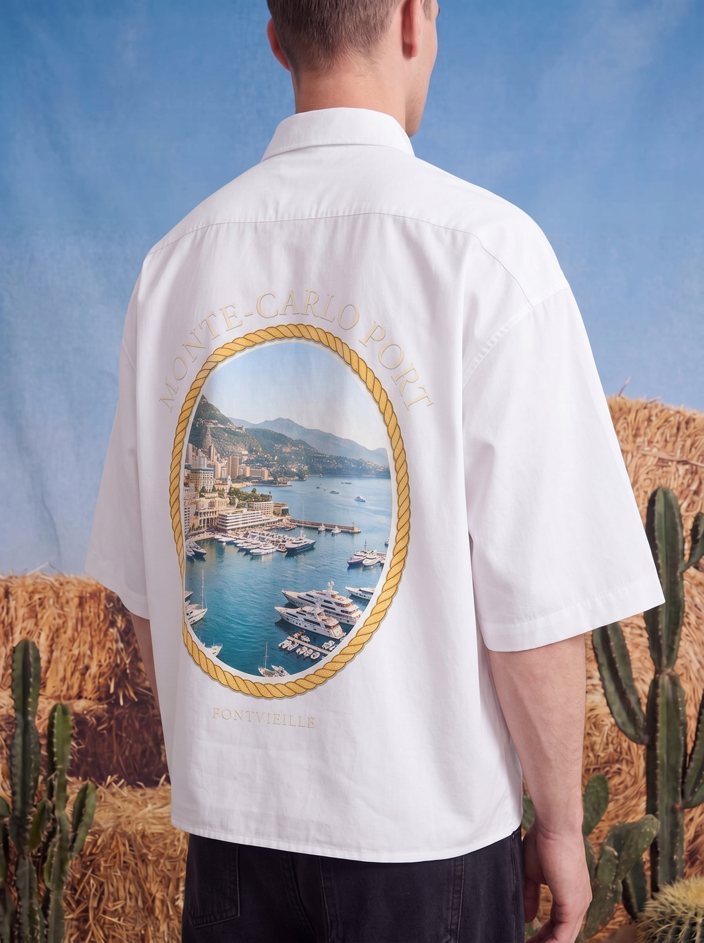 HALF SLEEVE SHIRT - Monte carlo port hub