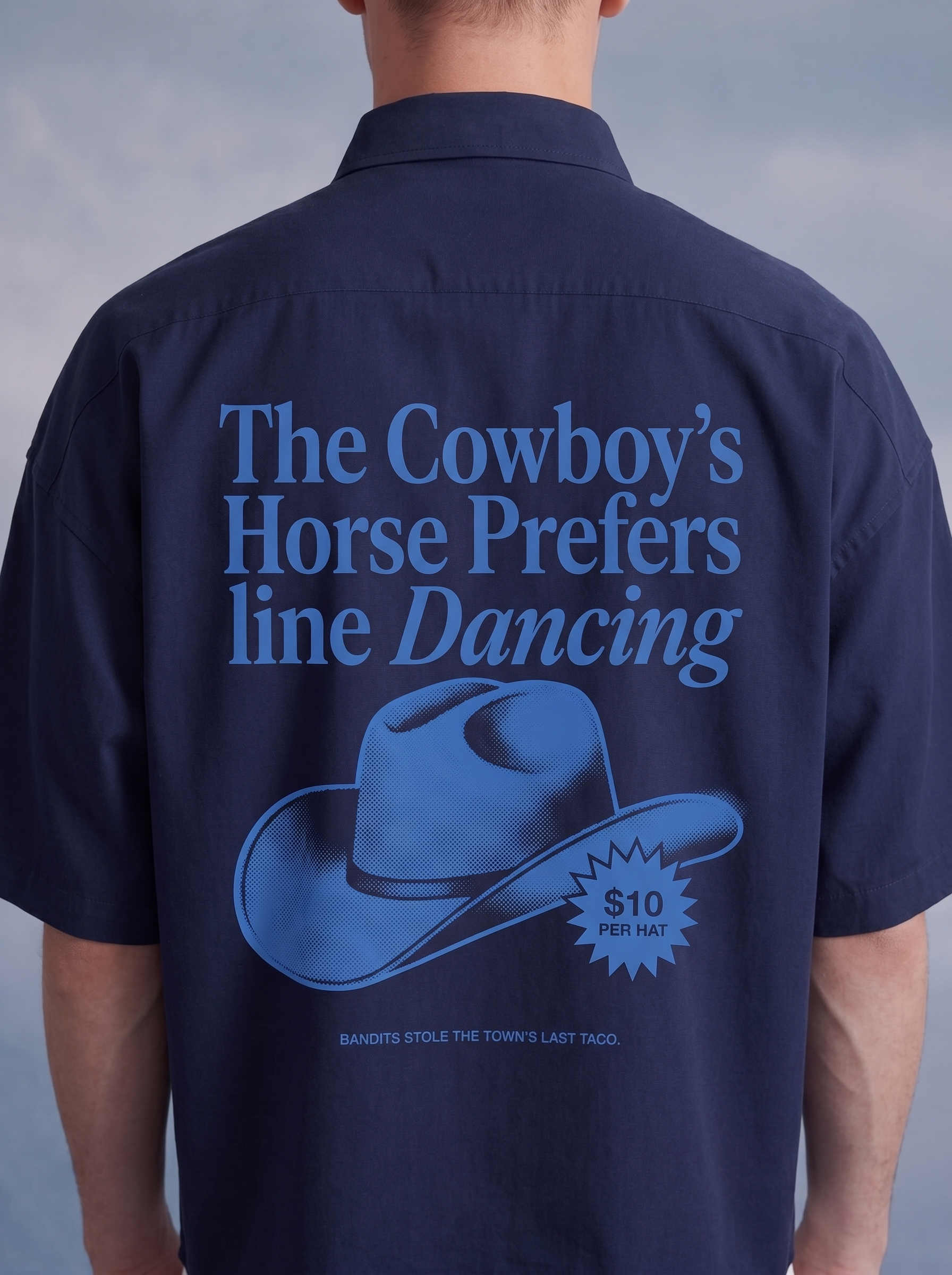 HALF SLEEVE SHIRT - Cowboys Horse