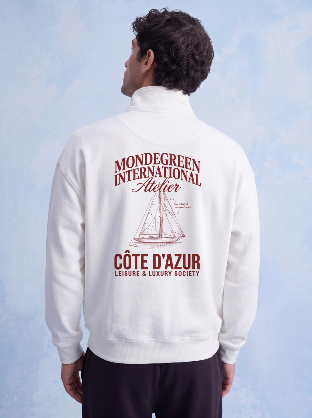 QUARTER ZIP - Cote dazur