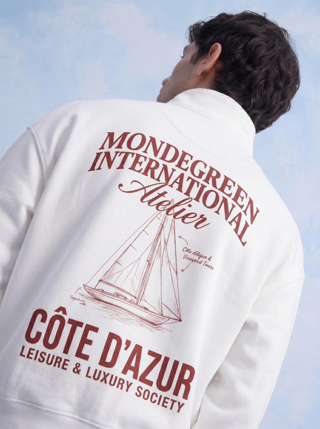 QUARTER ZIP - Cote dazur
