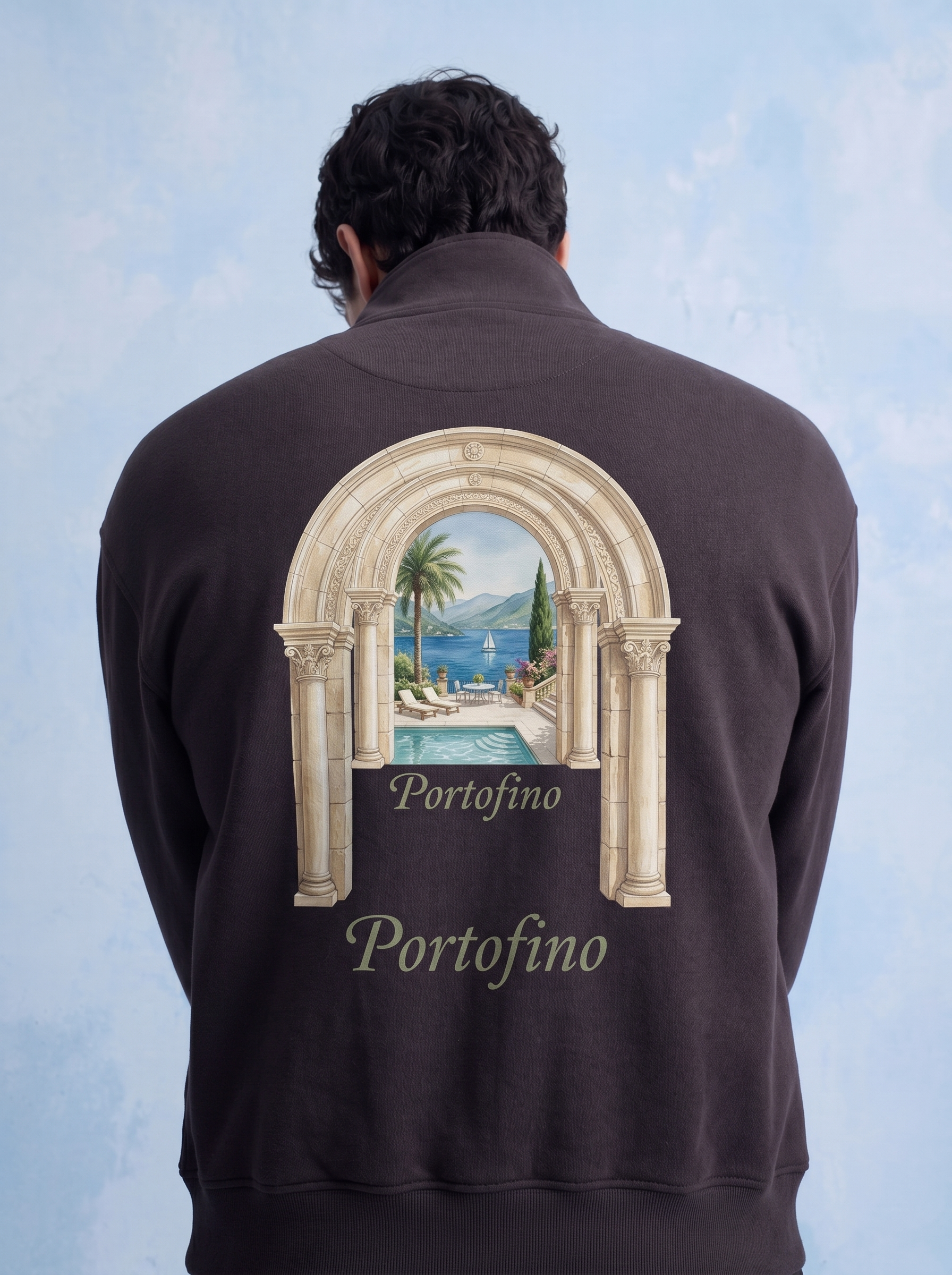 QUARTER ZIP - Portofino