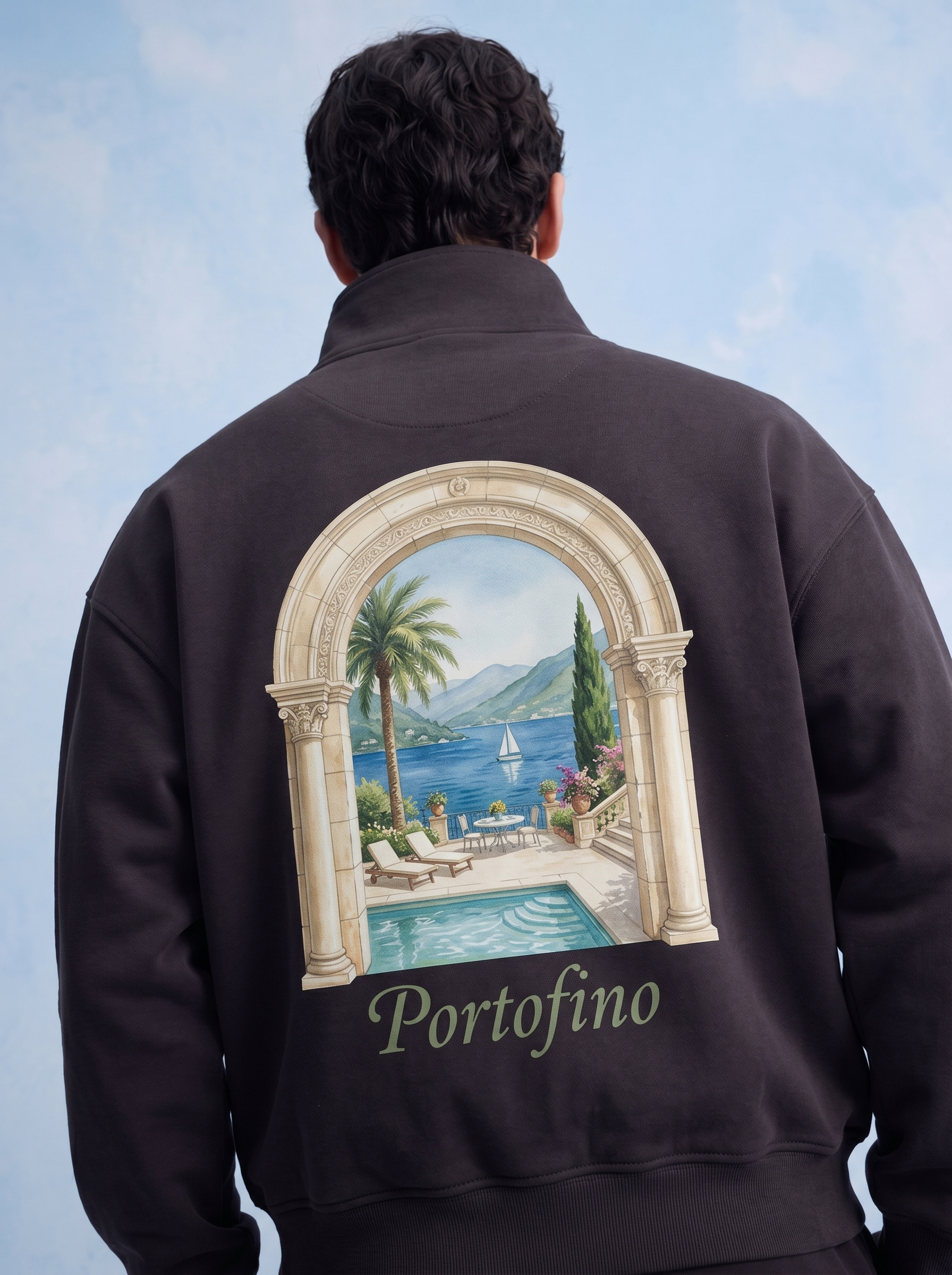 QUARTER ZIP - Portofino