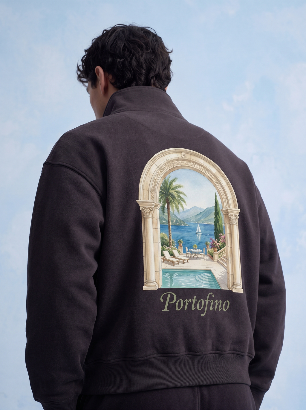 QUARTER ZIP - Portofino