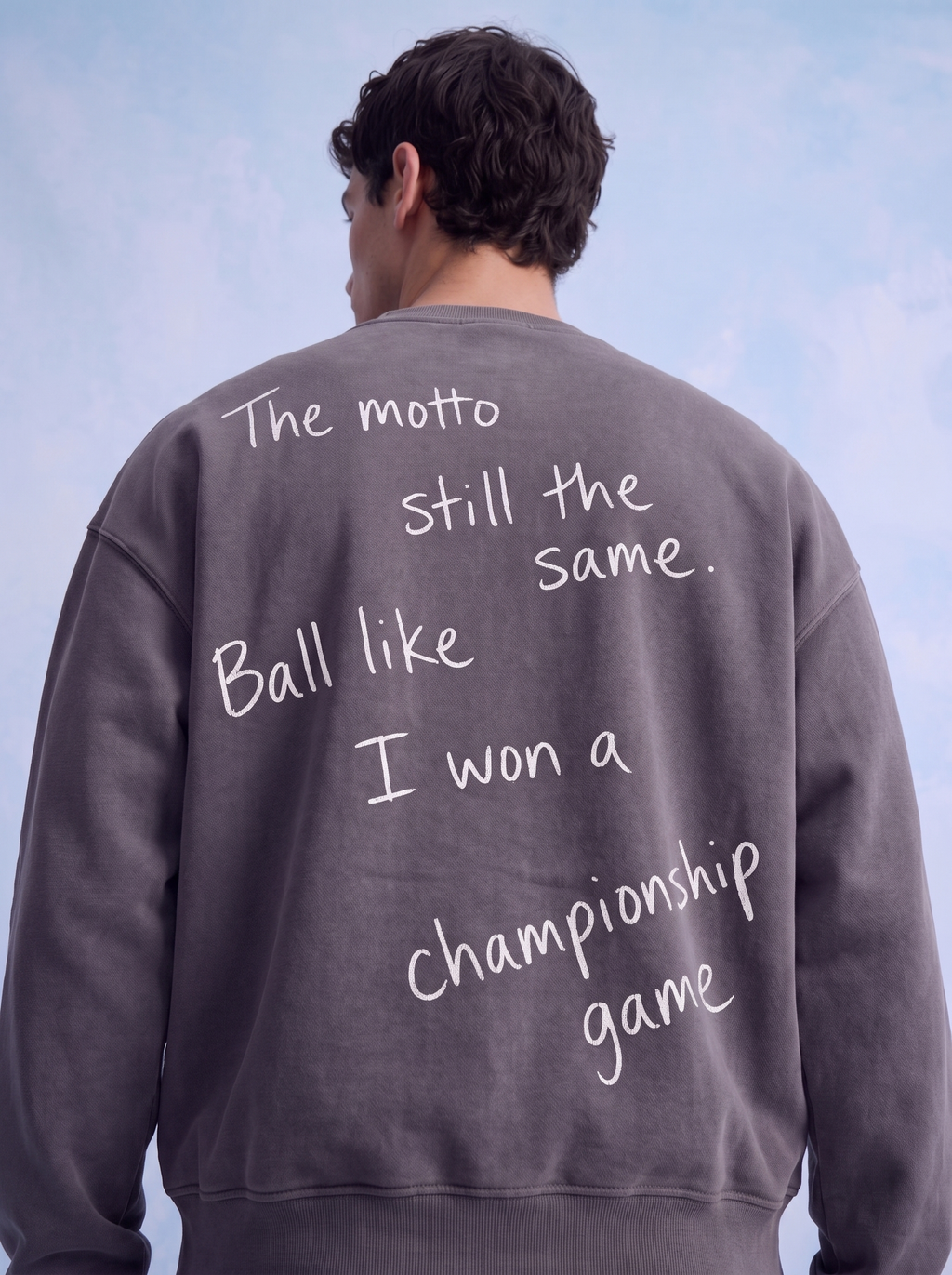 SWEATSHIRT - The motto