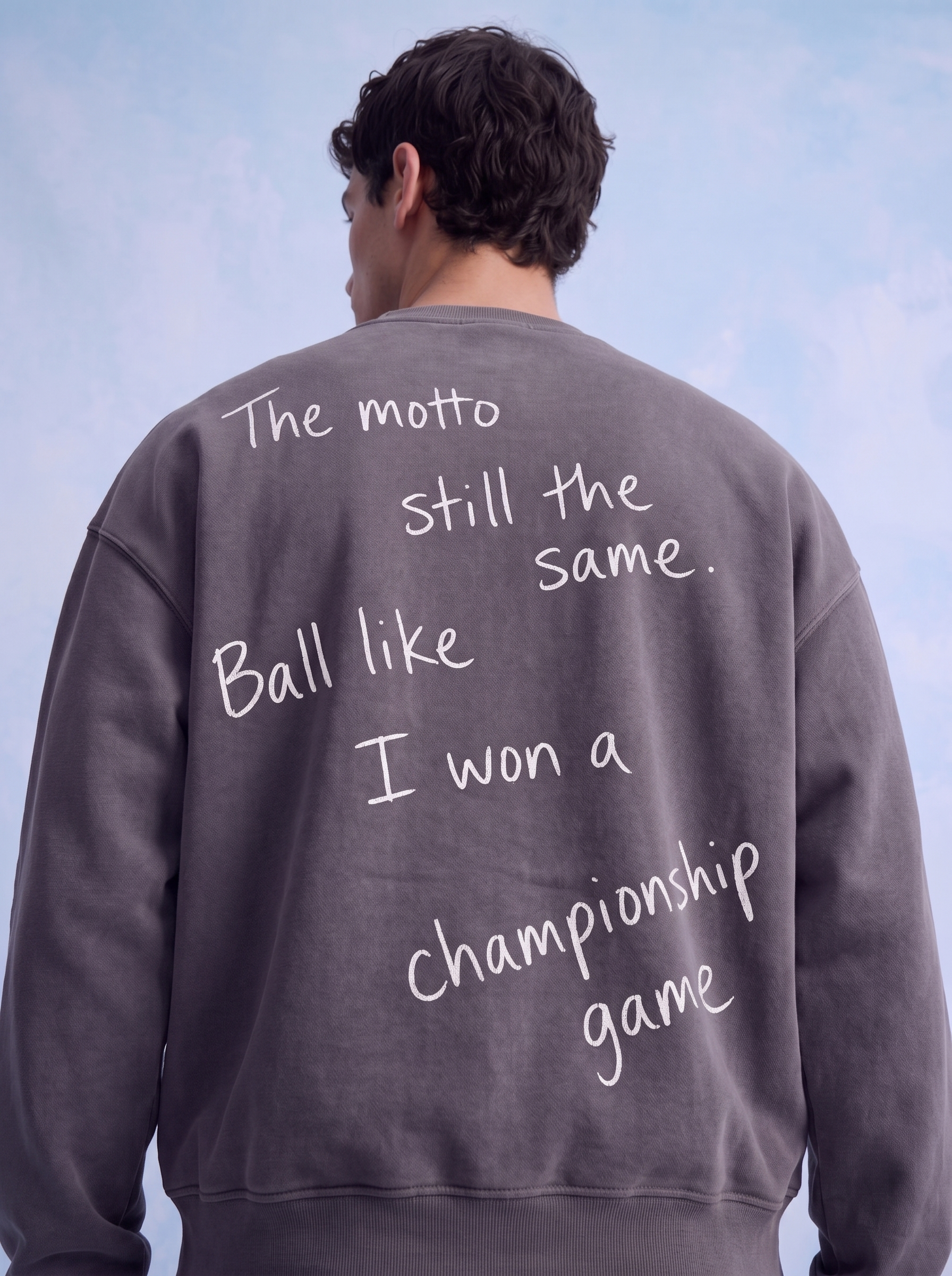 SWEATSHIRT - The motto