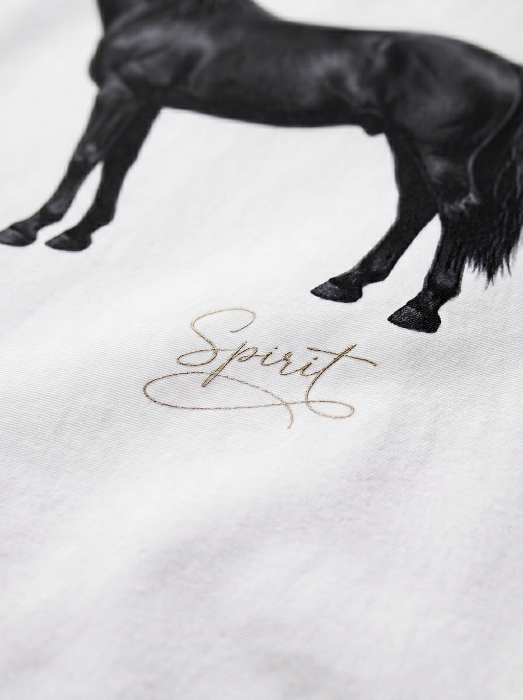 OXFORD SHIRT - Black horse spirit
