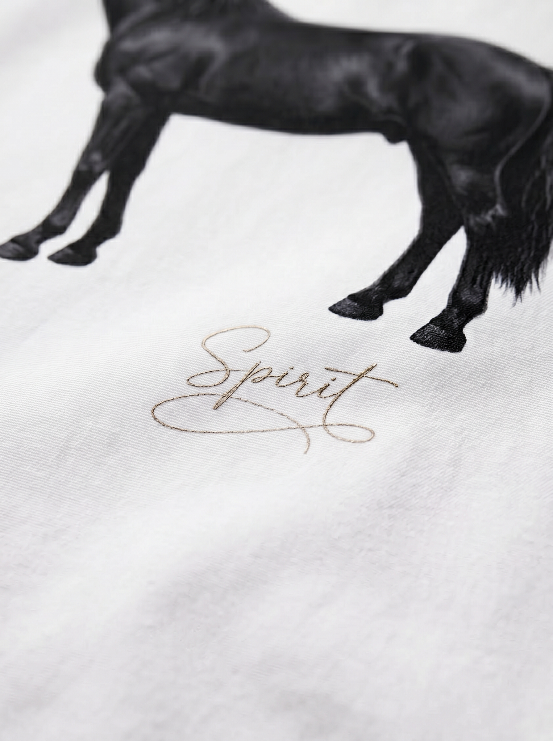 OXFORD SHIRT - Black horse spirit