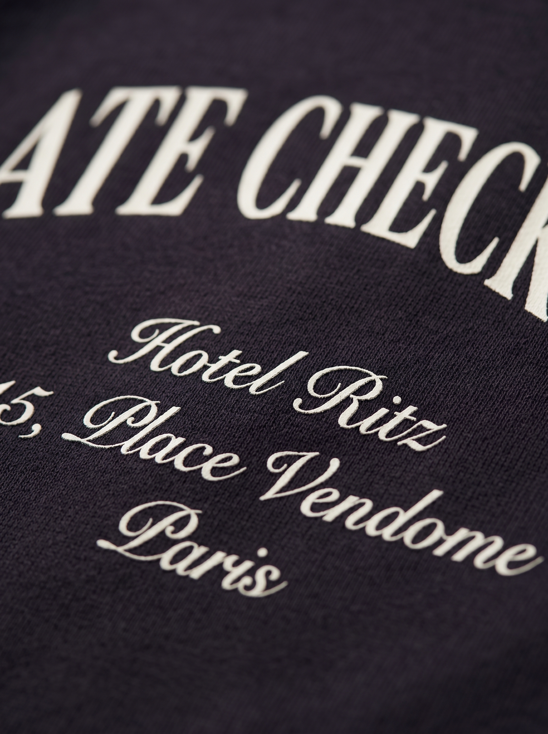 SWEATSHIRT - Late checkout