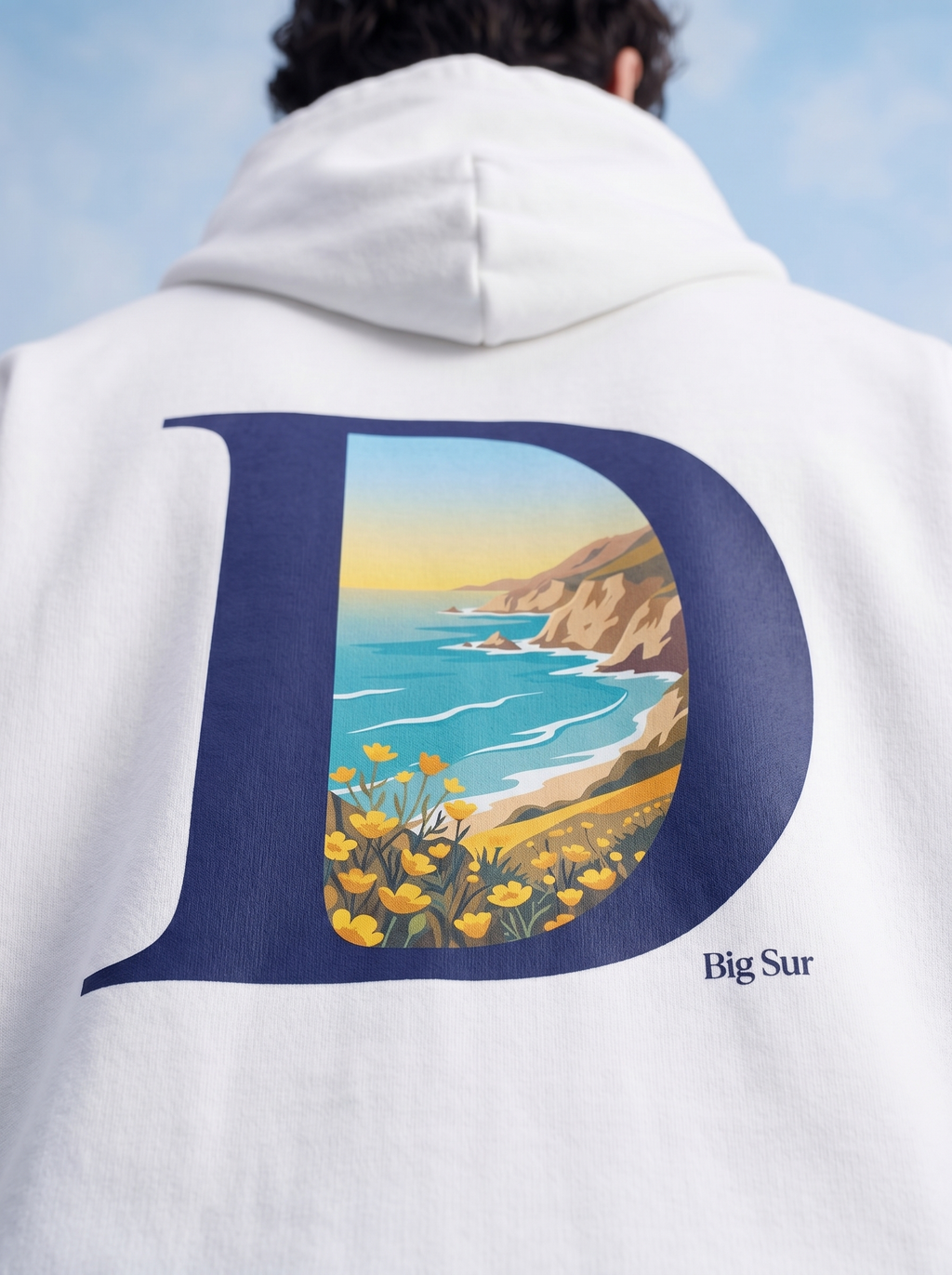OVERSIZED HOODIE - Big sur