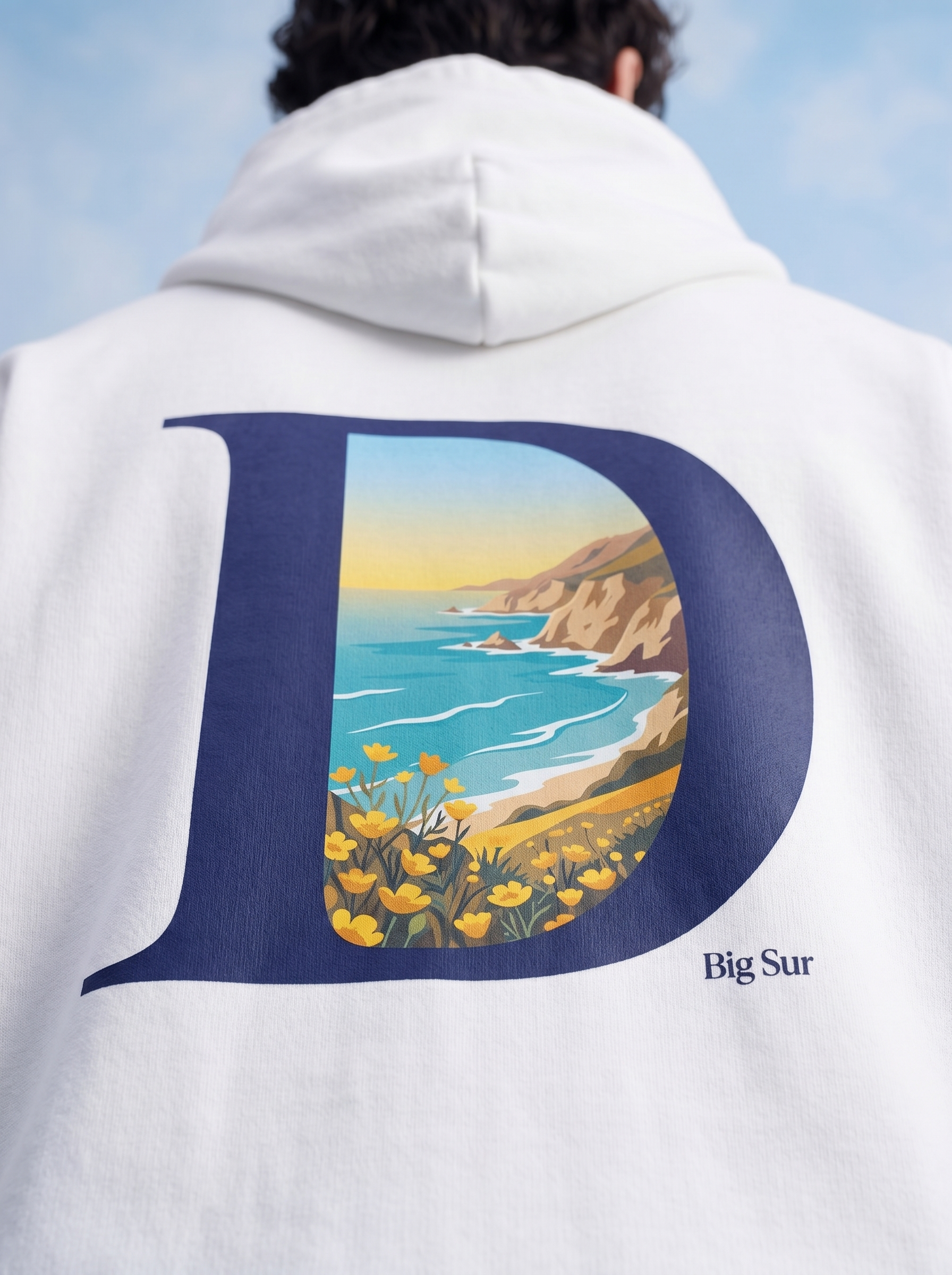 OVERSIZED HOODIE - Big sur