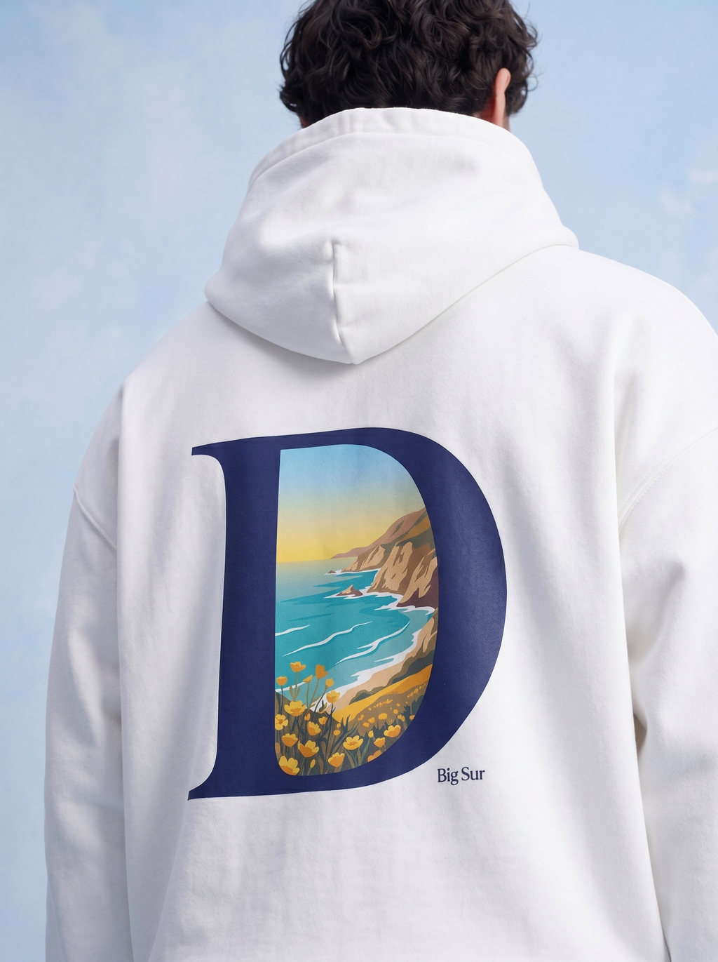 OVERSIZED HOODIE - Big sur