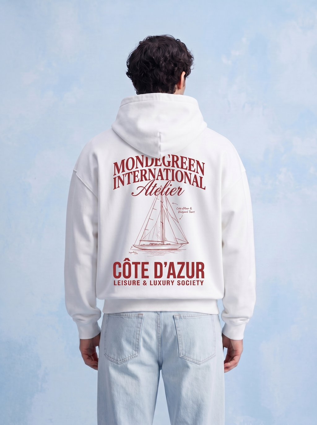 OVERSIZED HOODIE - Cote dazur