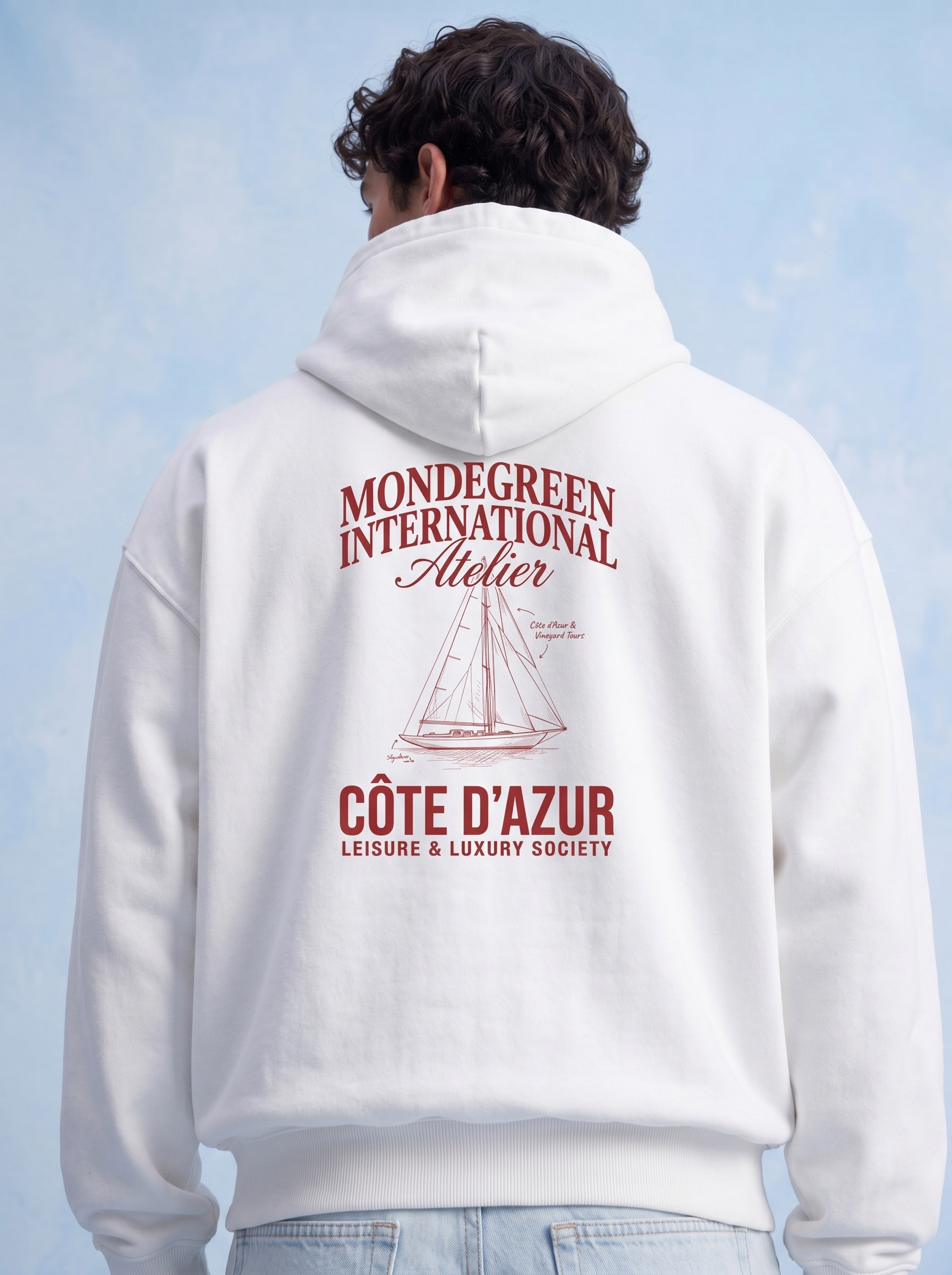 OVERSIZED HOODIE - Cote dazur