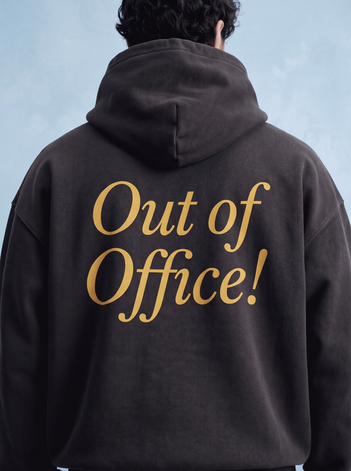 OVERSIZED HOODIE - Out of office
