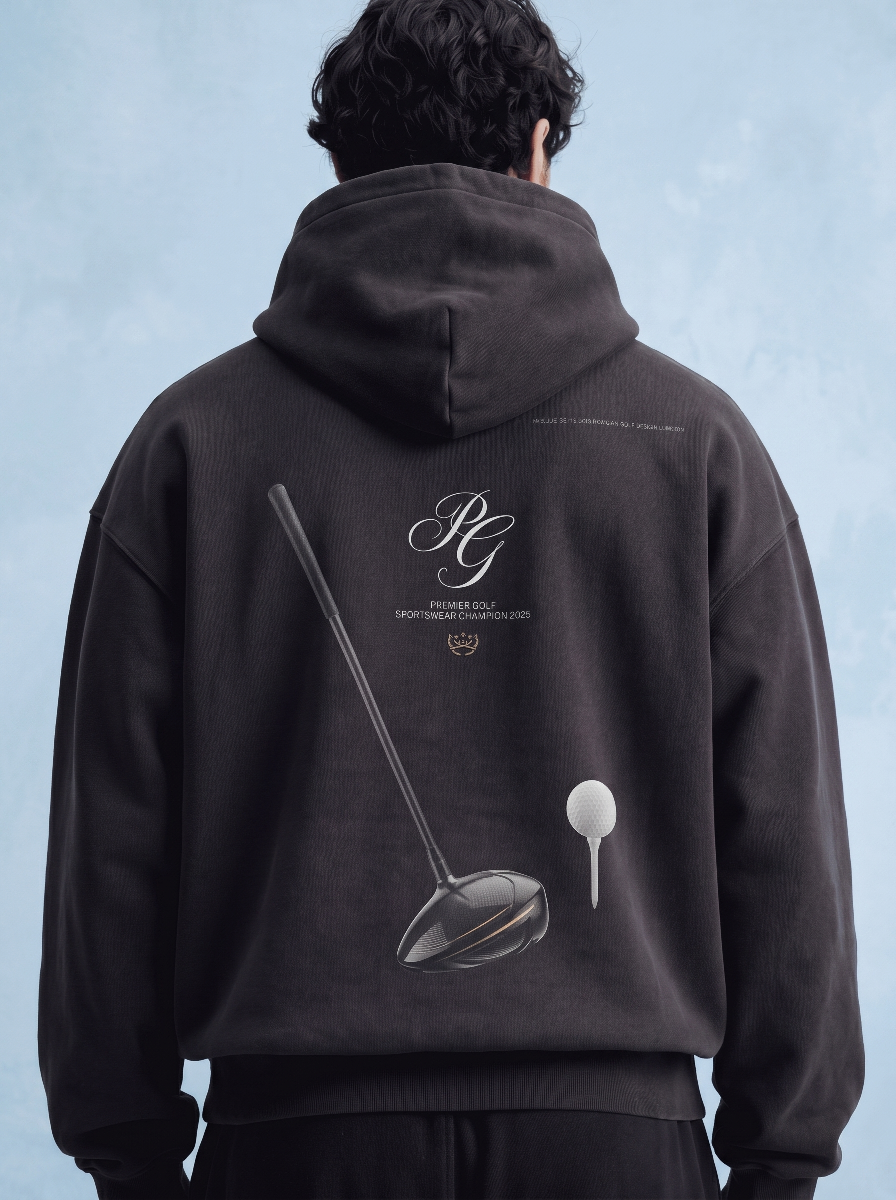 OVERSIZED HOODIE - Golf champ