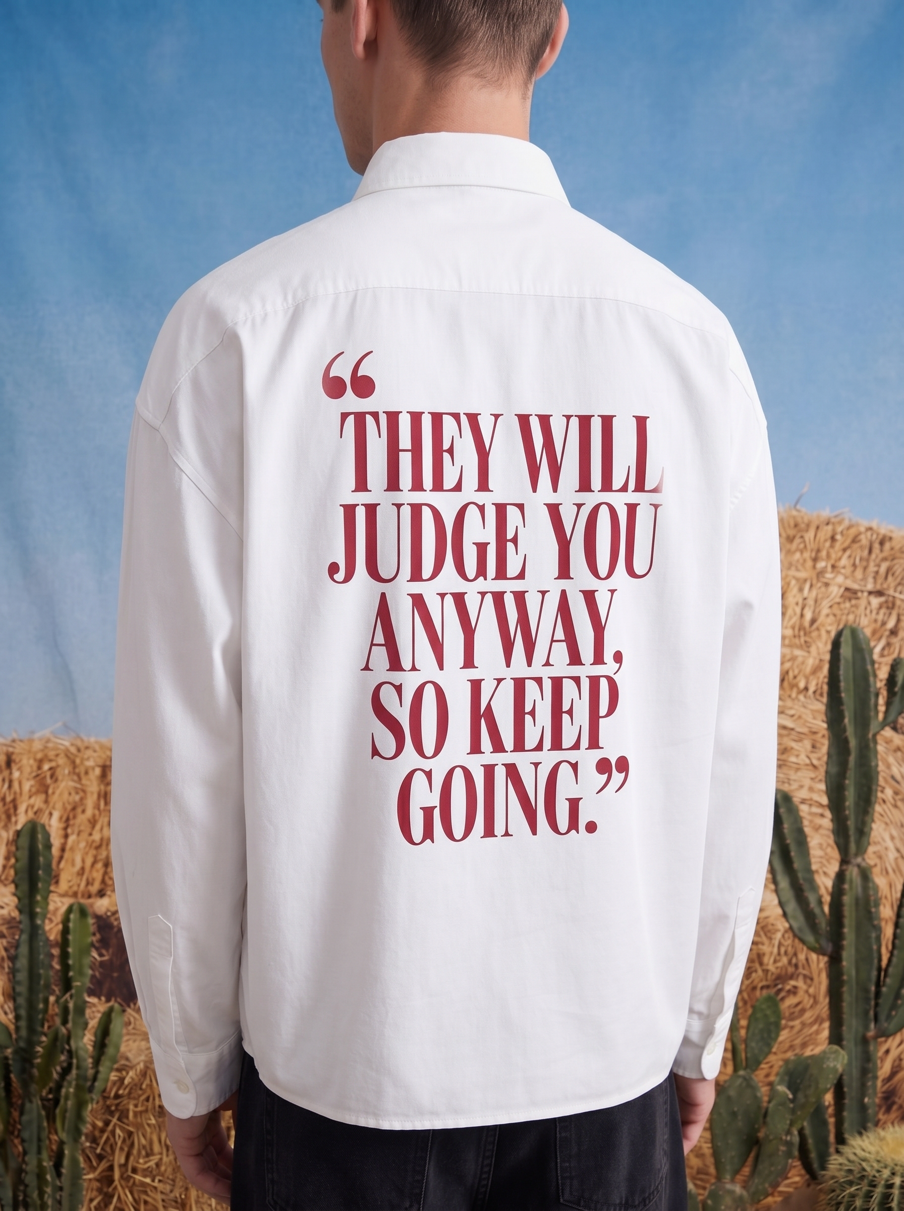 OXFORD SHIRT - The will judge you