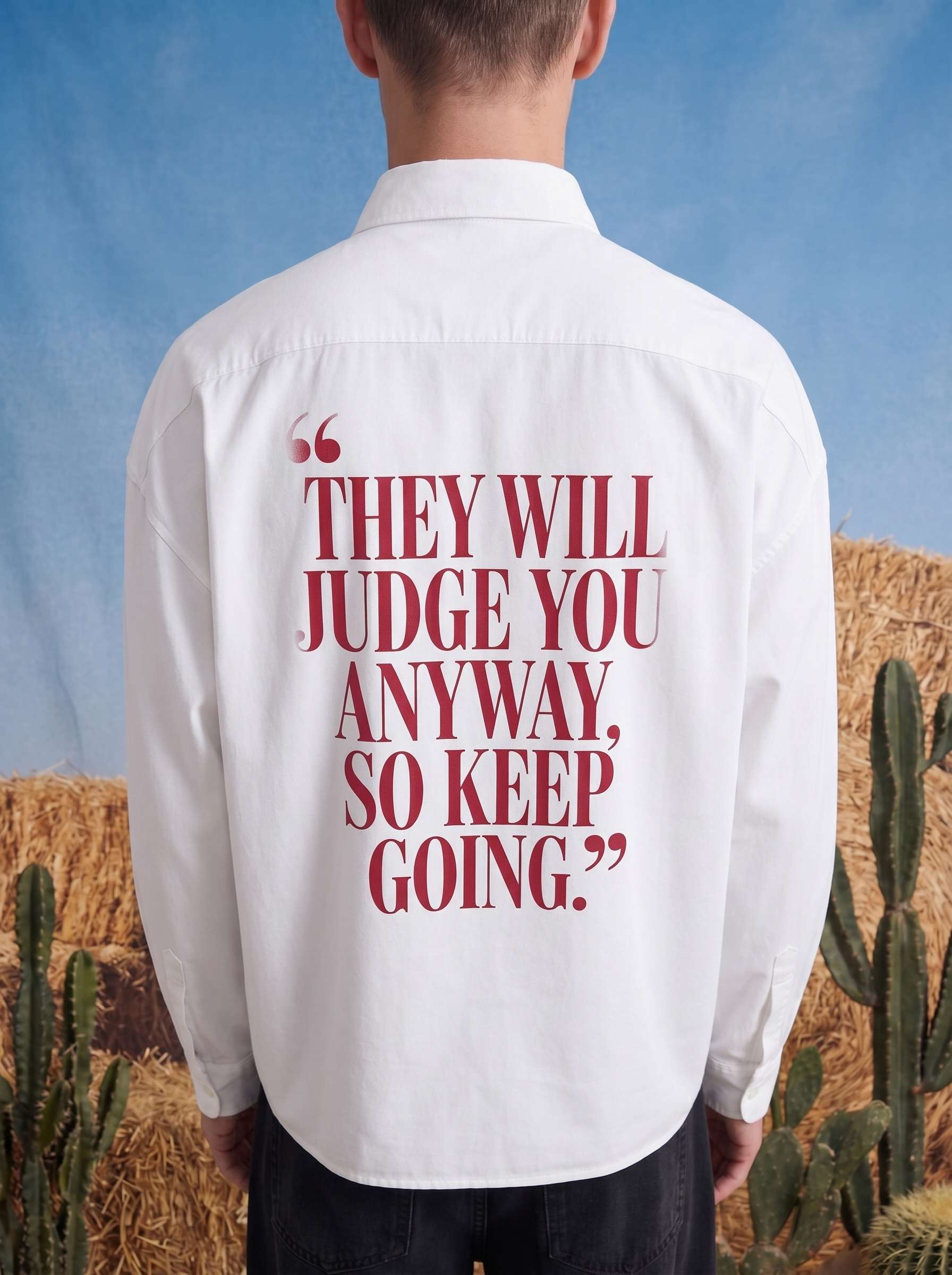 OXFORD SHIRT - The will judge you