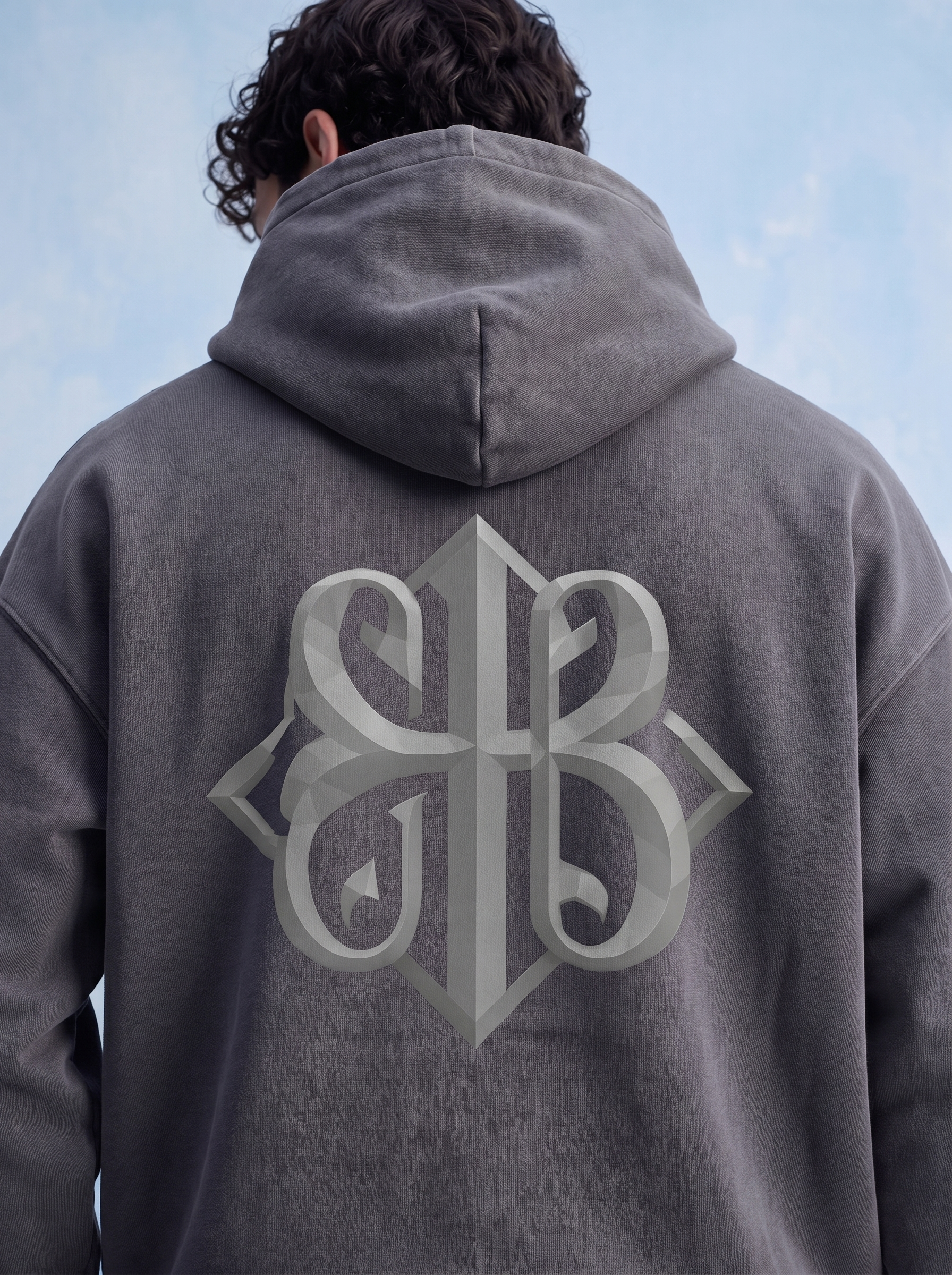 OVERSIZED HOODIE - HUMBLE BRAG LOGO