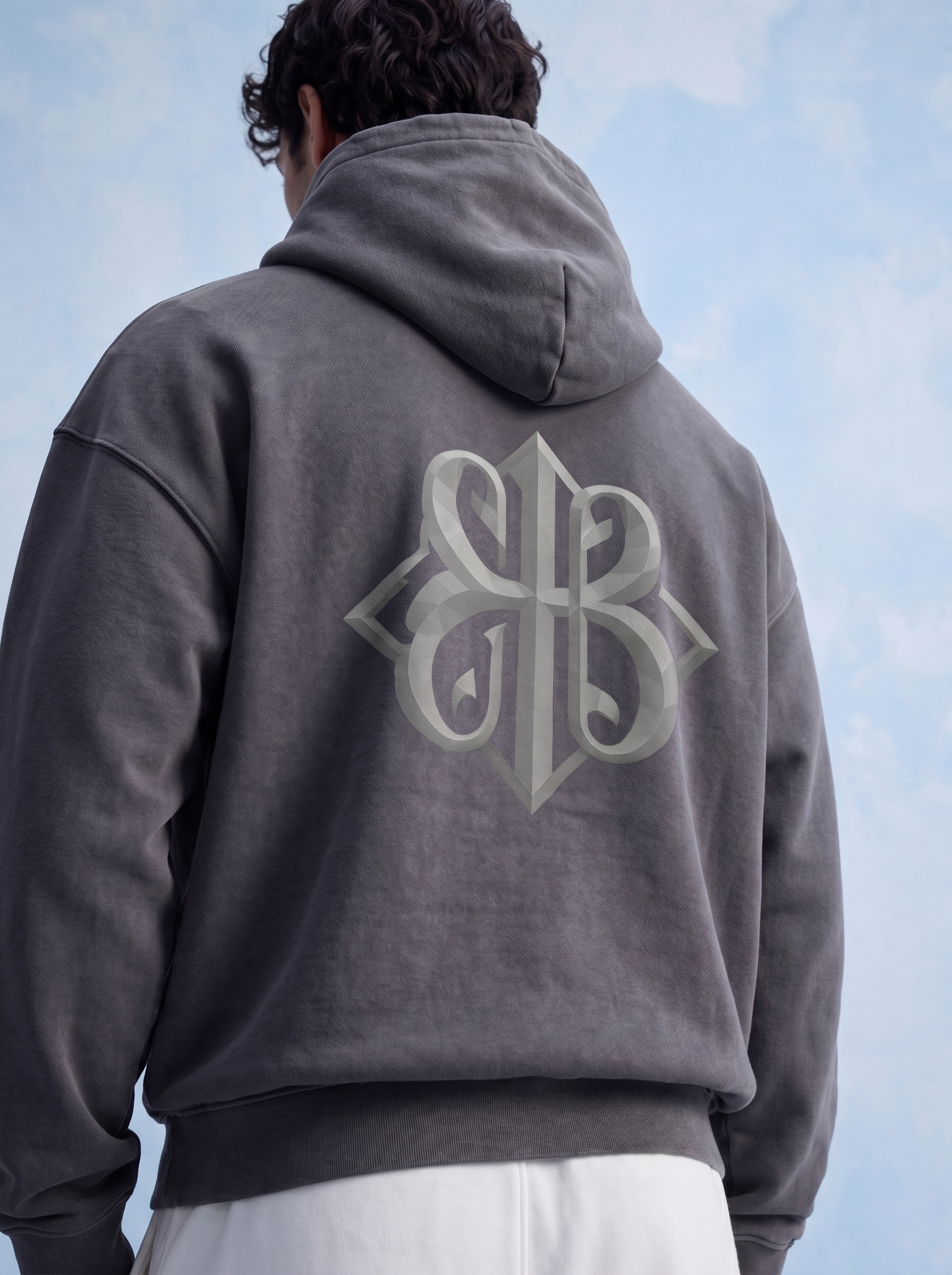 OVERSIZED HOODIE - HUMBLE BRAG LOGO