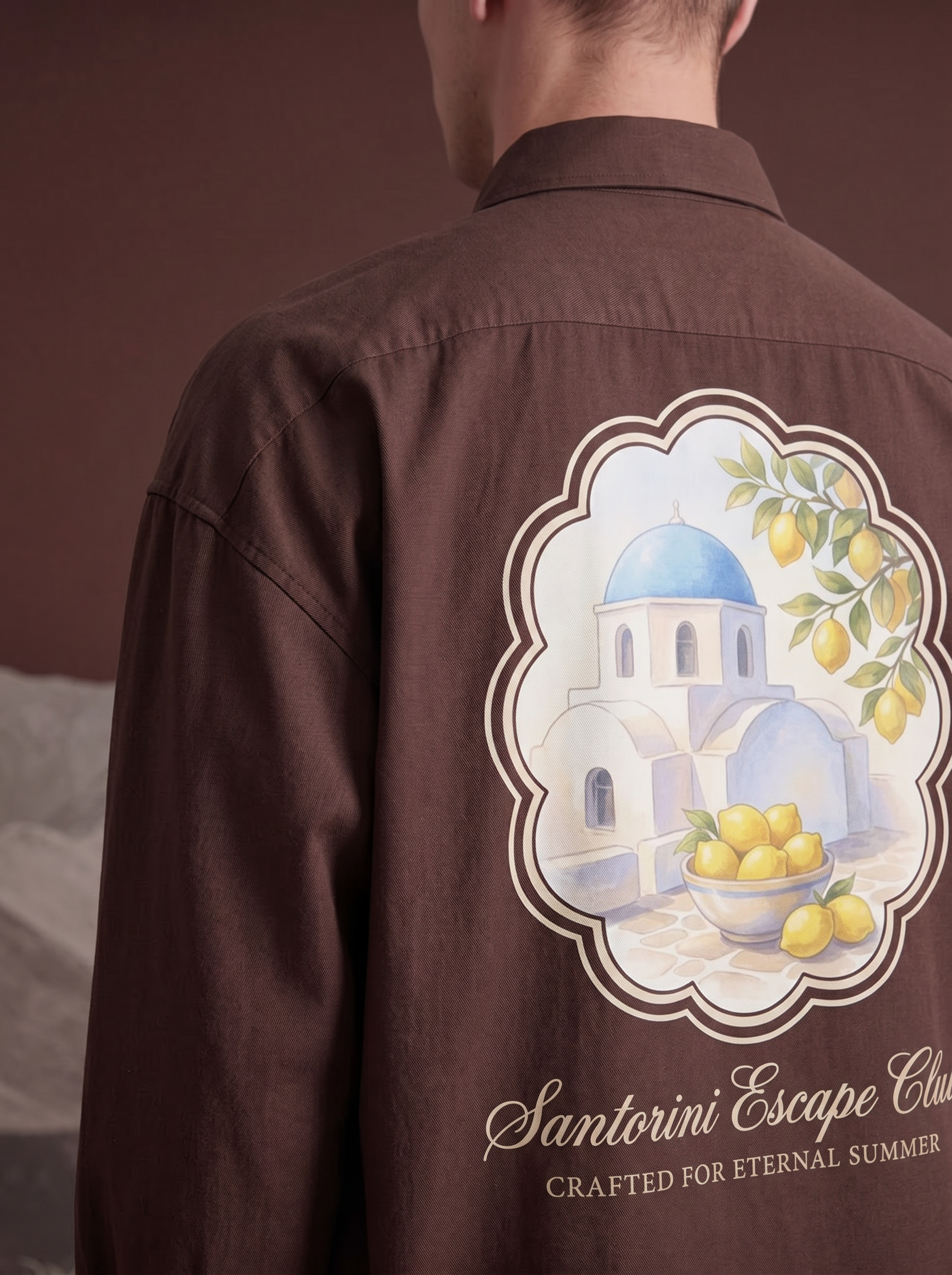 OXFORD SHIRT - Santorini escape club