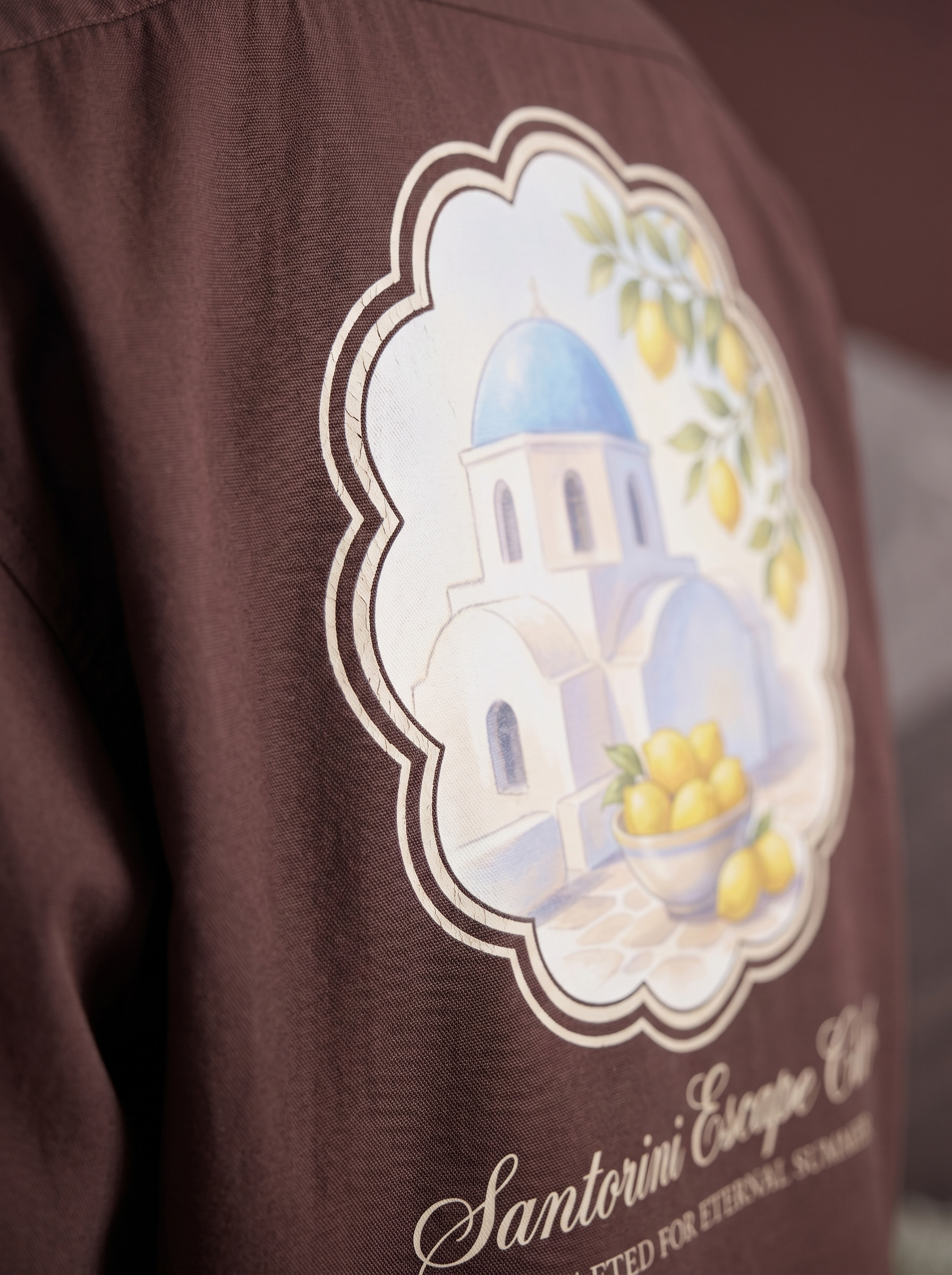 OXFORD SHIRT - Santorini escape club