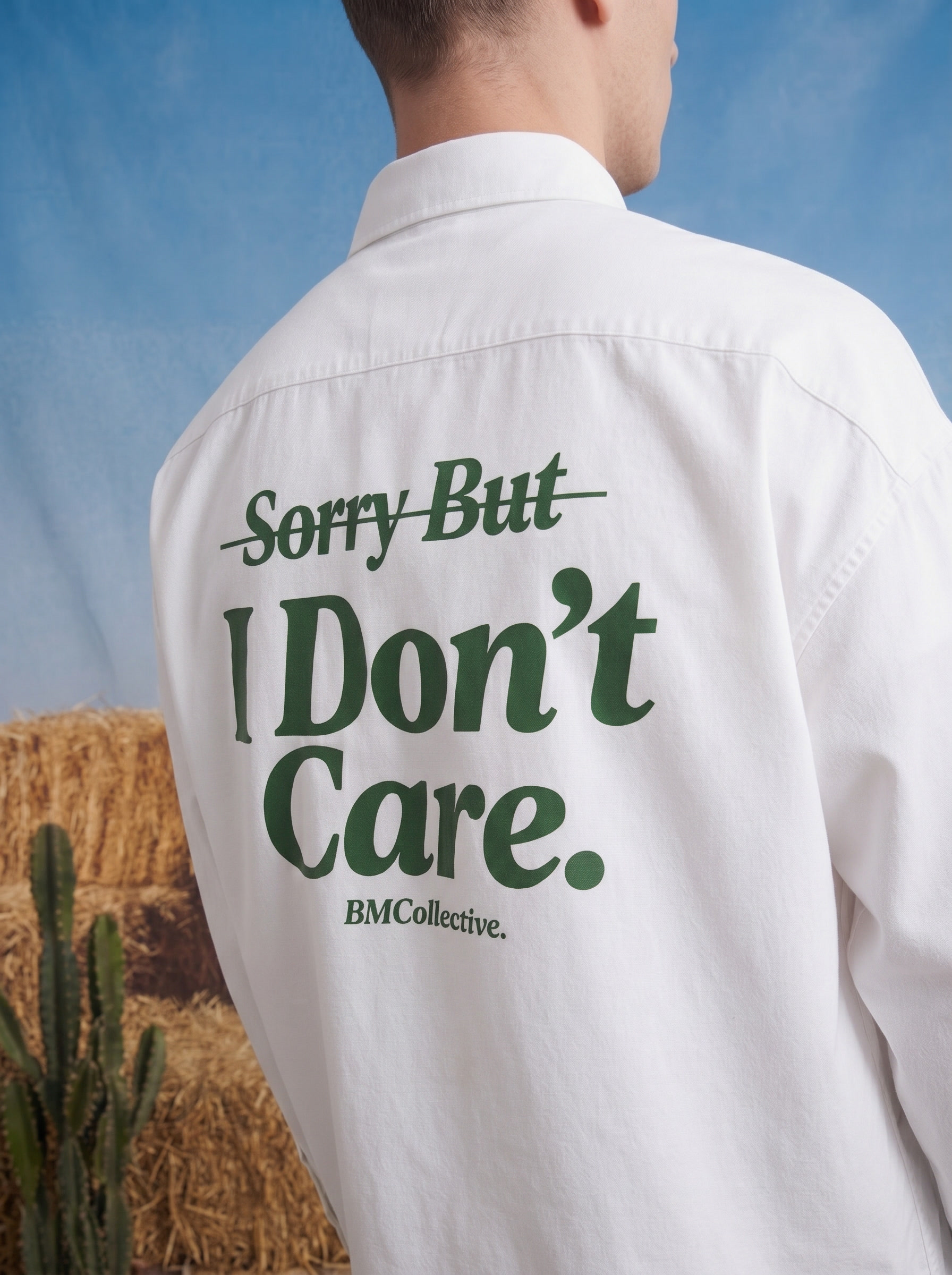 OXFORD SHIRT - Sorry but i don't care