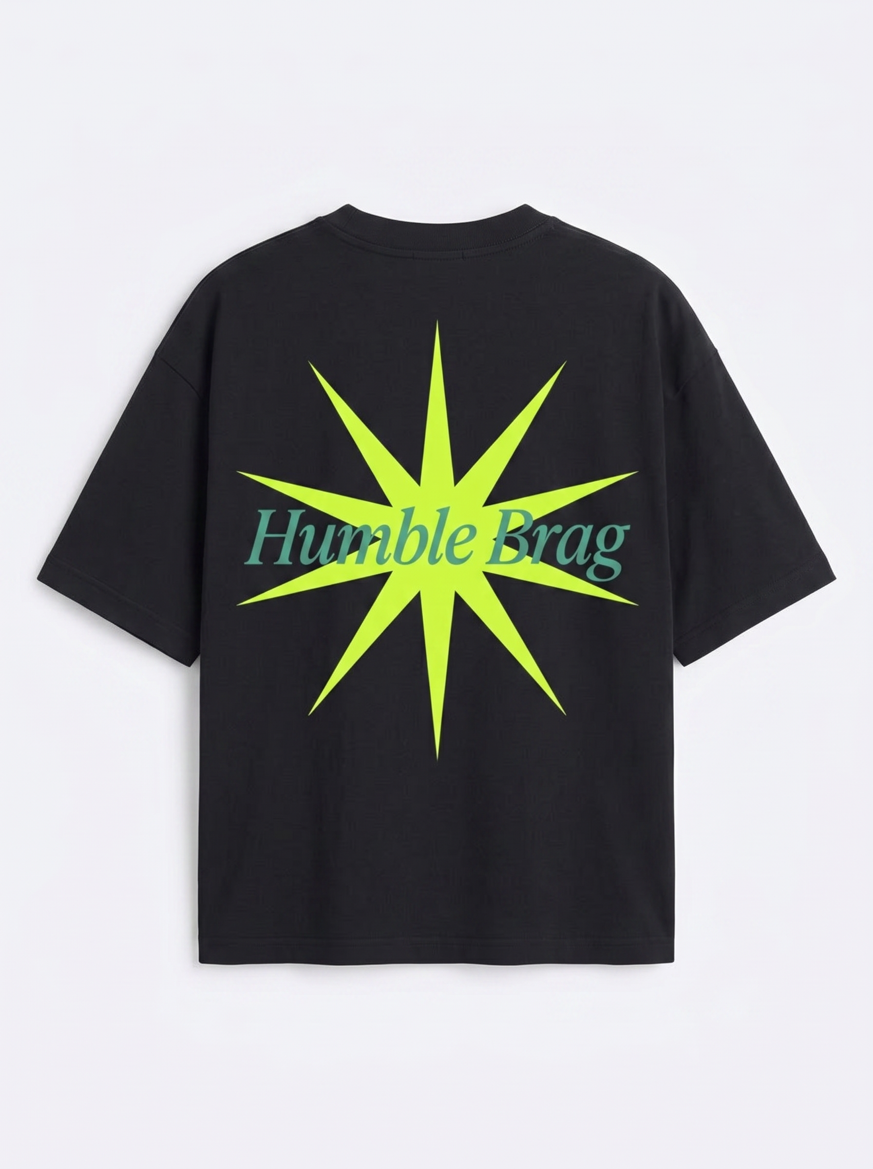 OVERSIZED TEE - Bragging star