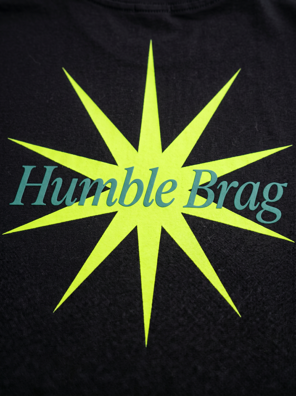 OVERSIZED TEE - Bragging star