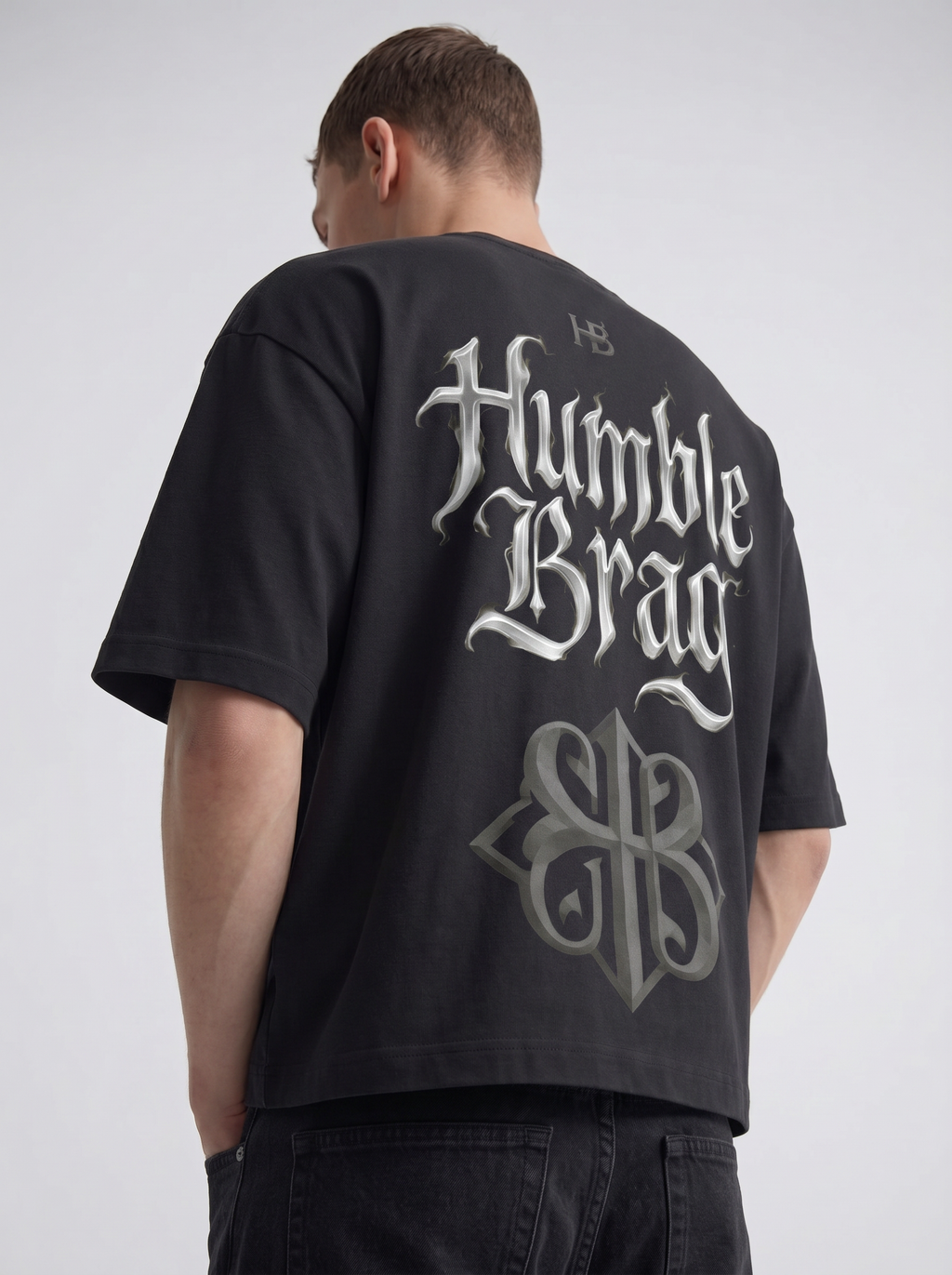 OVERSIZED TEE - Metal HB