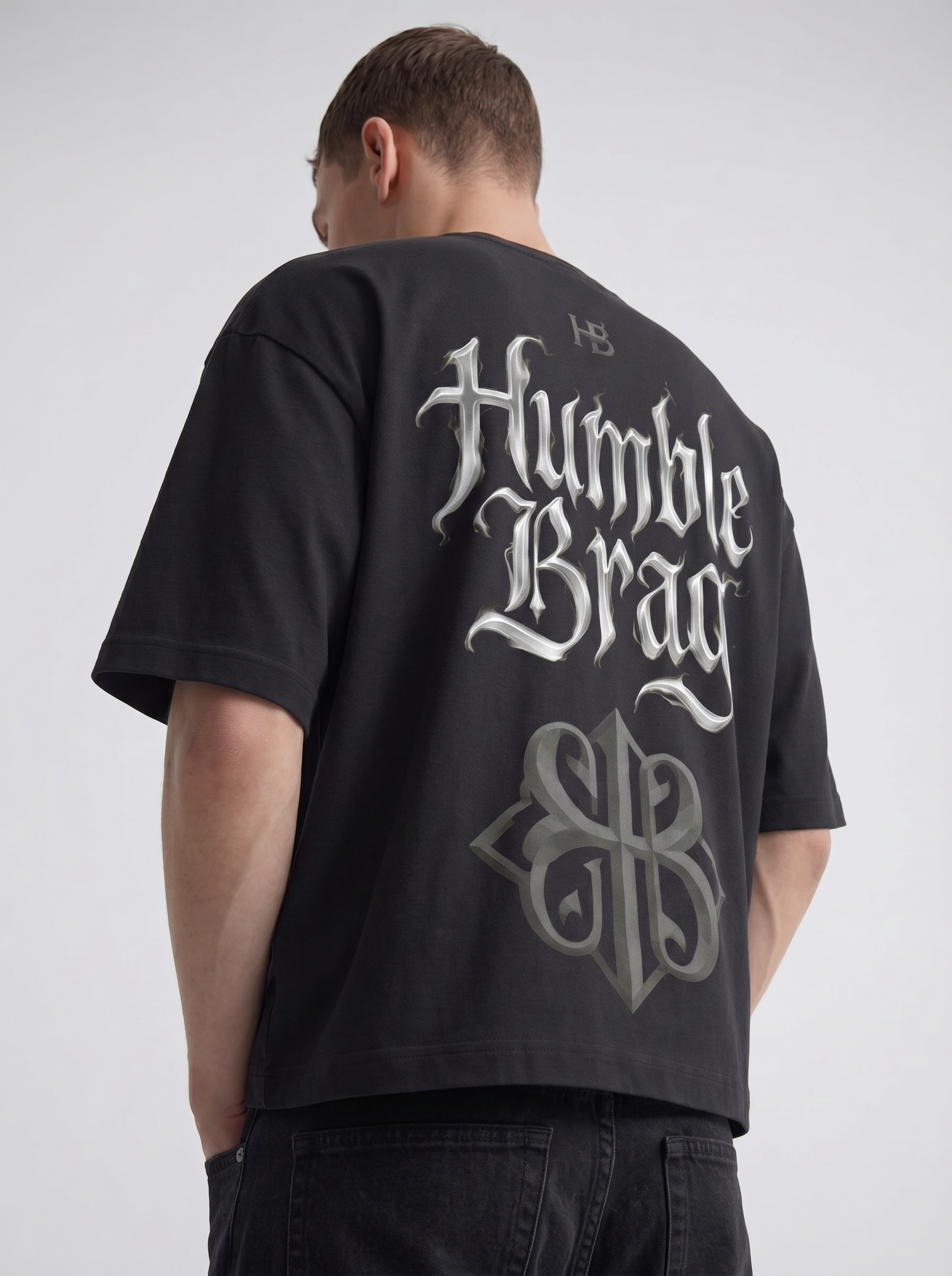 OVERSIZED TEE - Metal HB