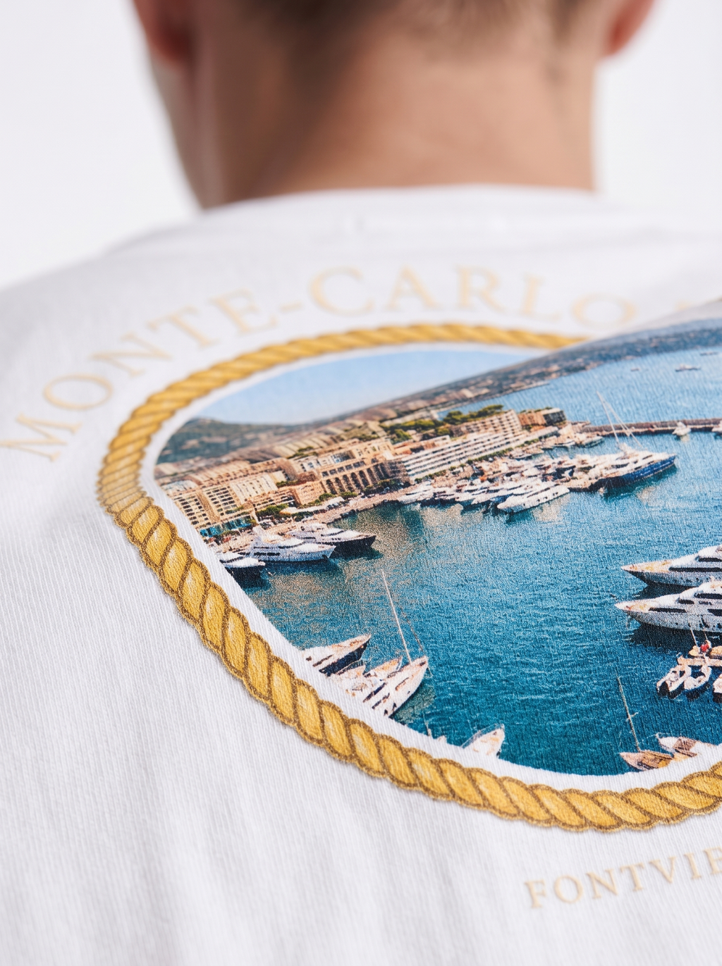 OVERSIZED TEE - Monte carlo port hub