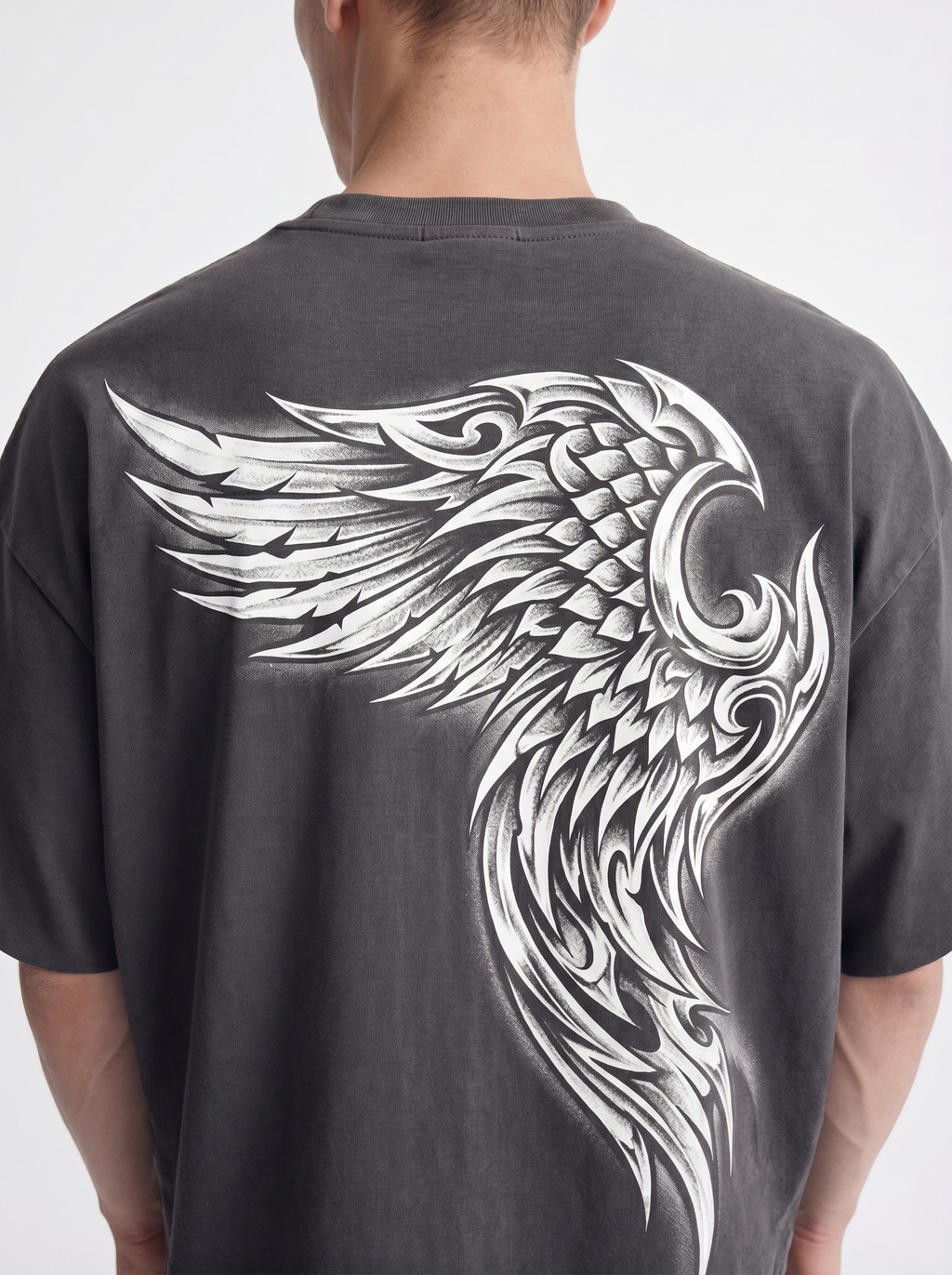 OVERSIZED TEE - Angel wing