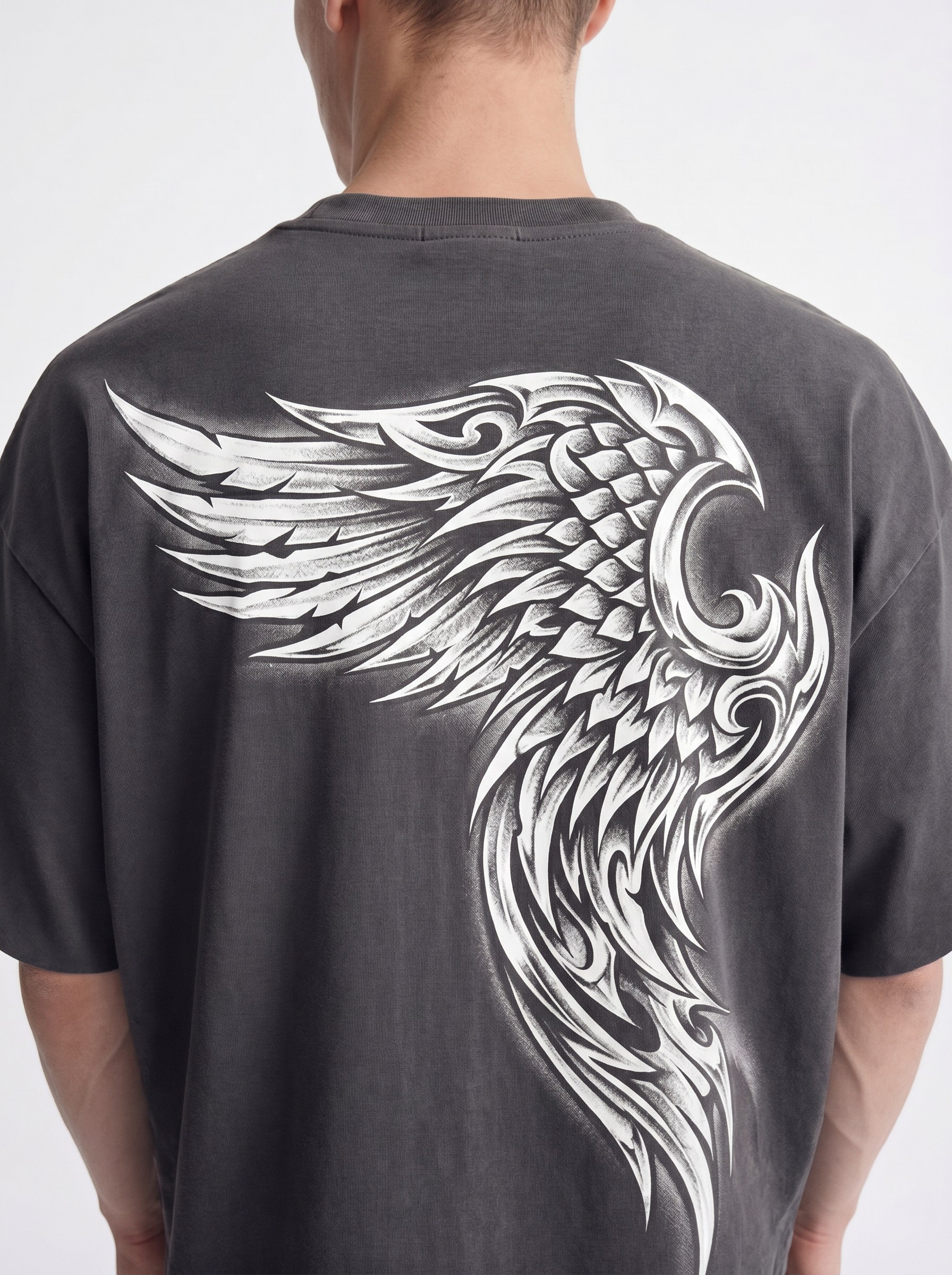 OVERSIZED TEE - Angel wing